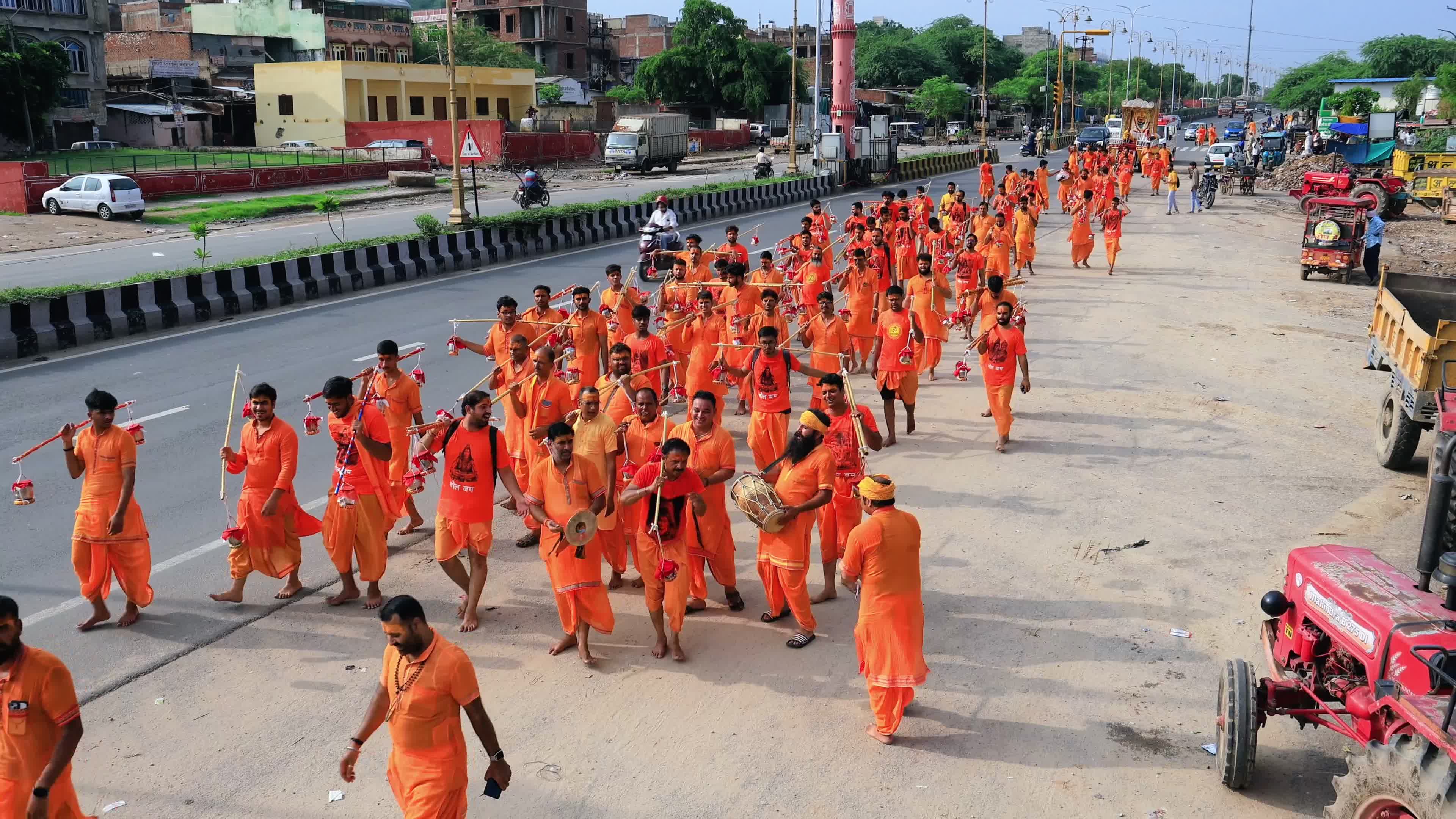 Kanwar Yatra In Jaipur 