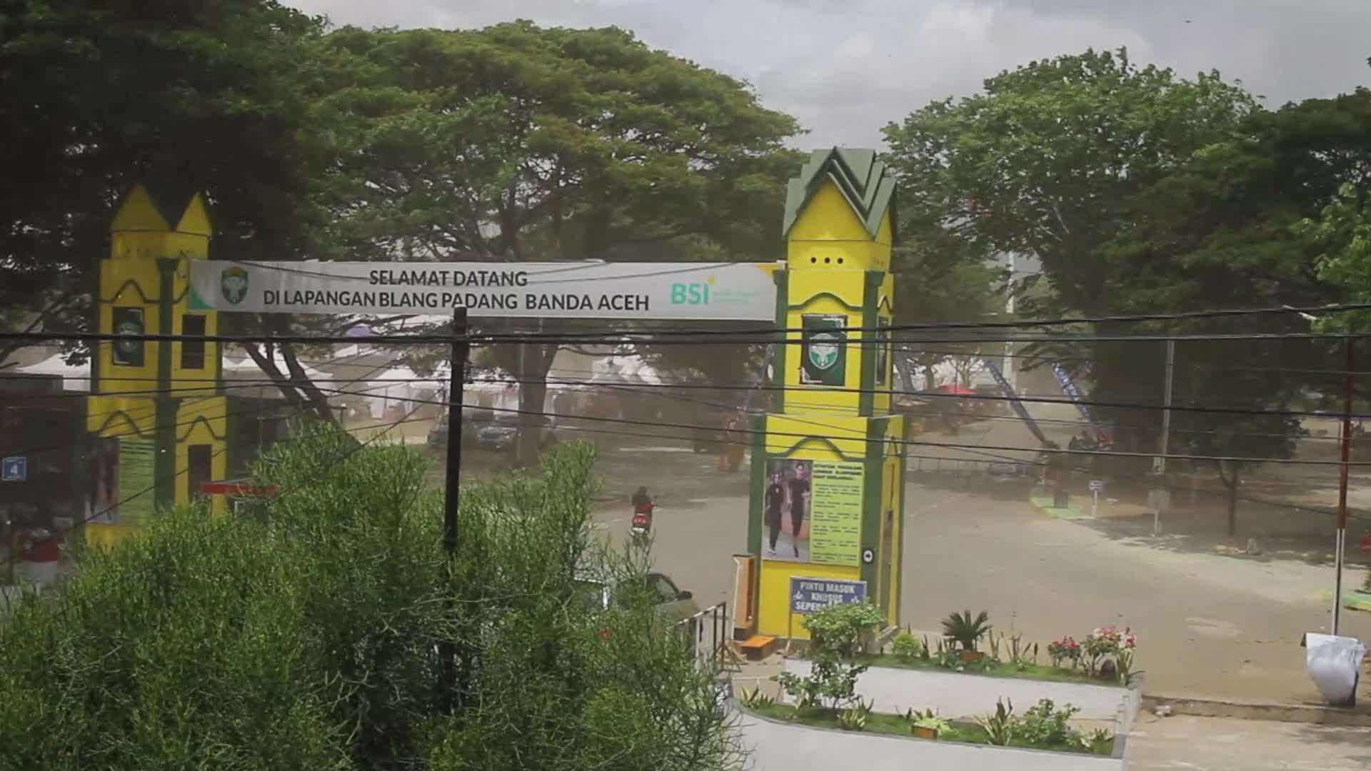 Strong Winds in Aceh