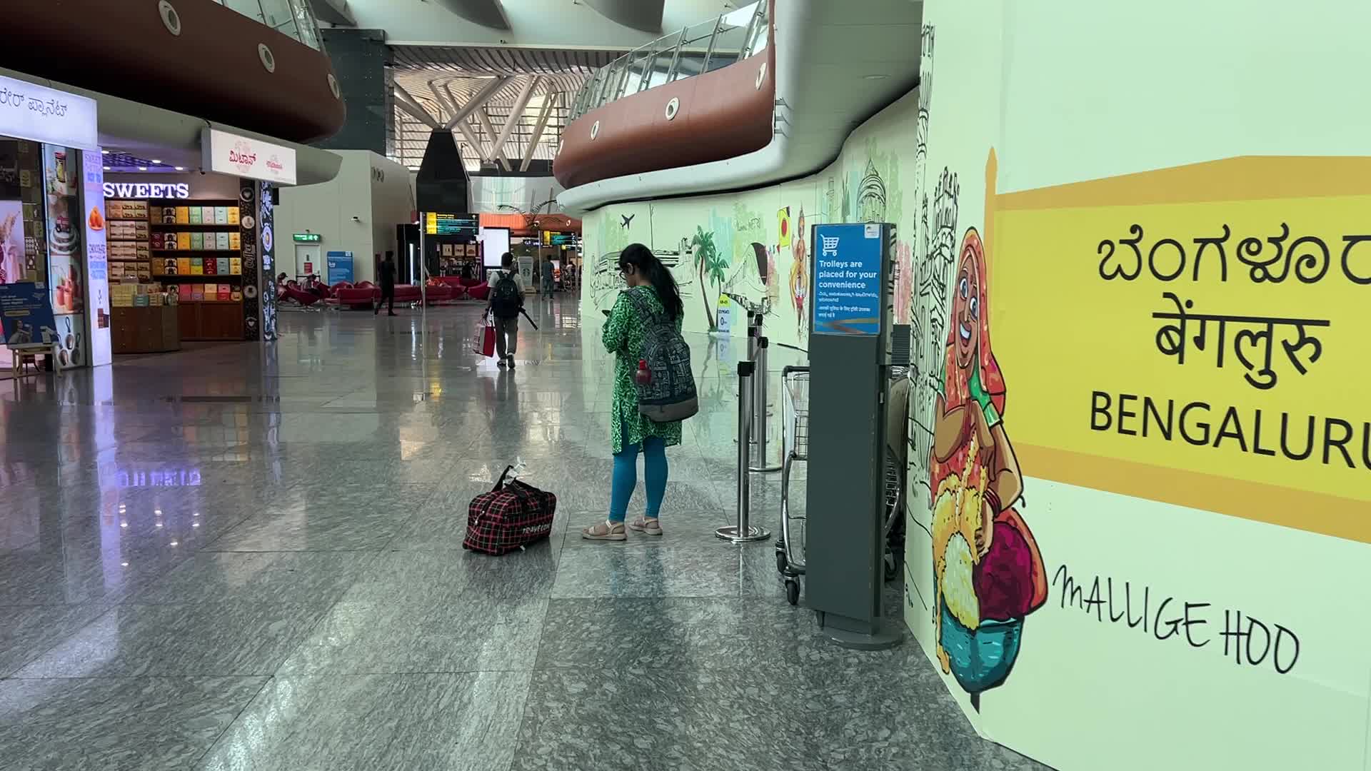 Kempegowda International Airport in Bengaluru, India