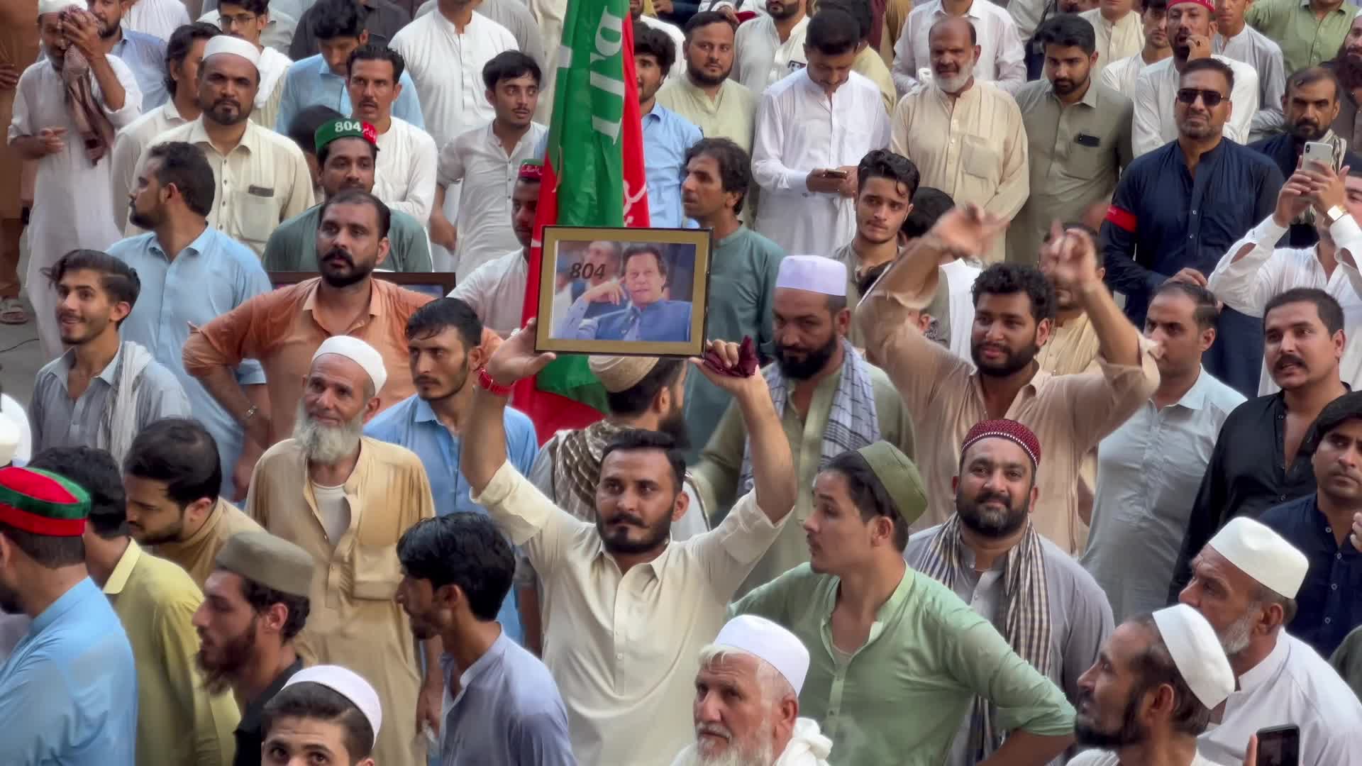 Pakistan's main opposition party supporters stage nationwide protest for Khan's release