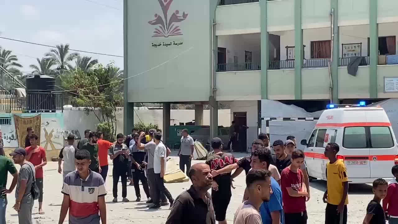 Aftermath of Israeli Airstrike In Gaza, Palestine