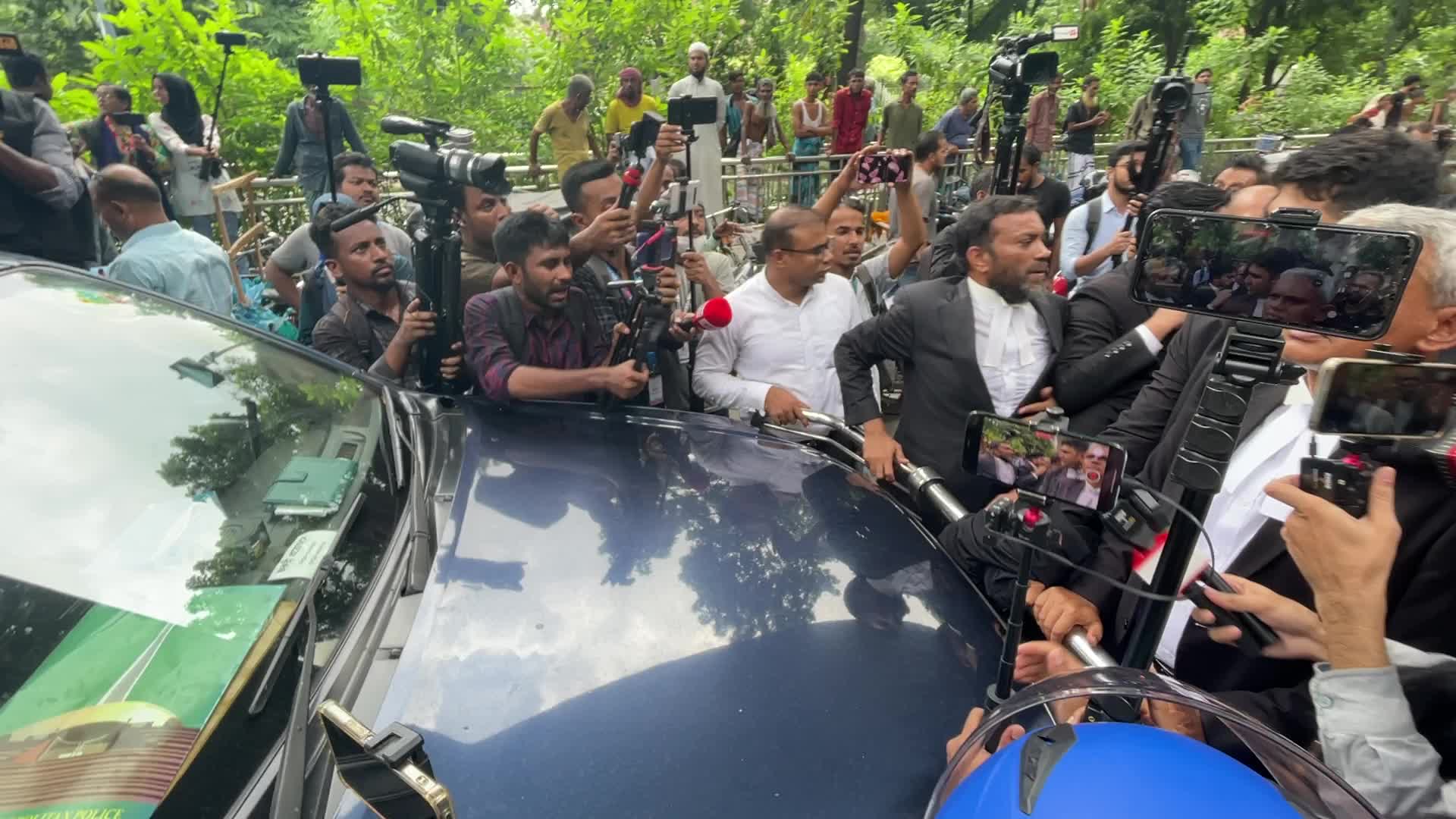 Anti quota protest in Dhaka