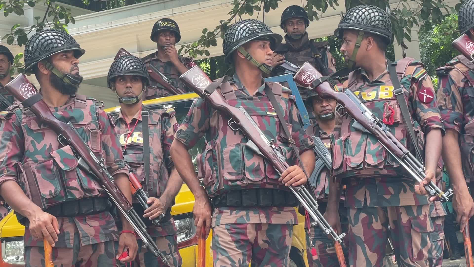 Anti quota protest in Dhaka
