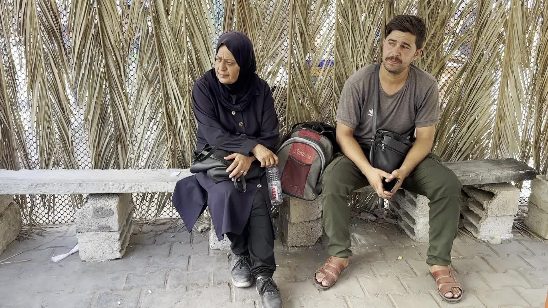 Palestinian Patients Await Evacuation for Treatment Amid Israel-Hamas Conflict in Gaza Strip 