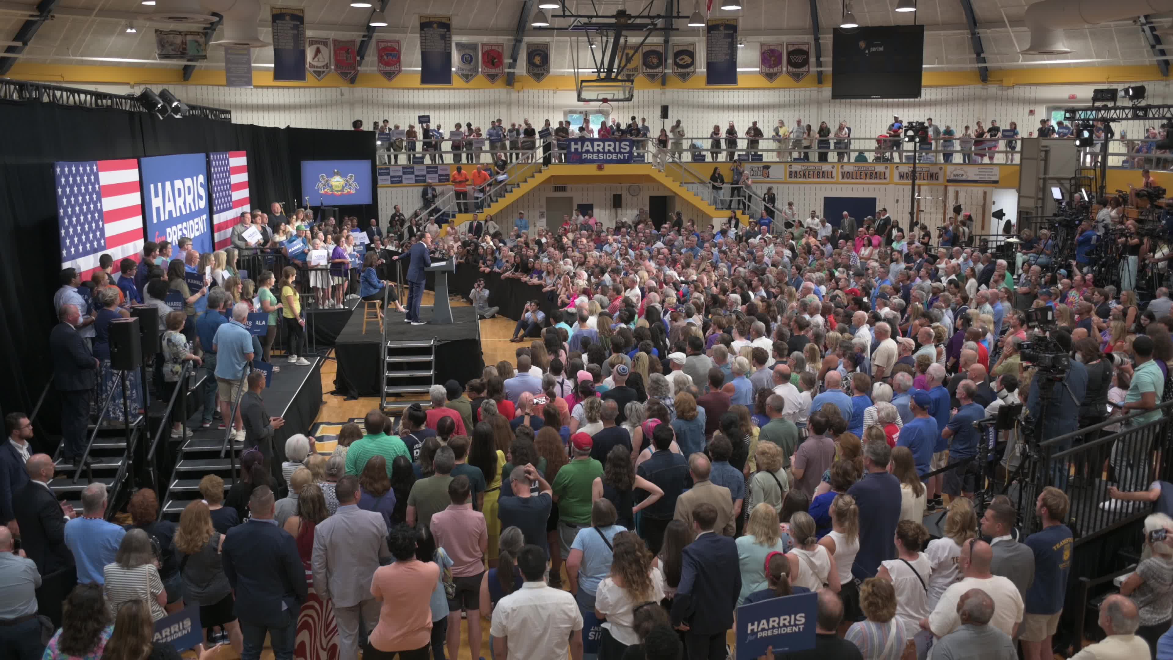 Harris Campaign Event in Pennsylvania 