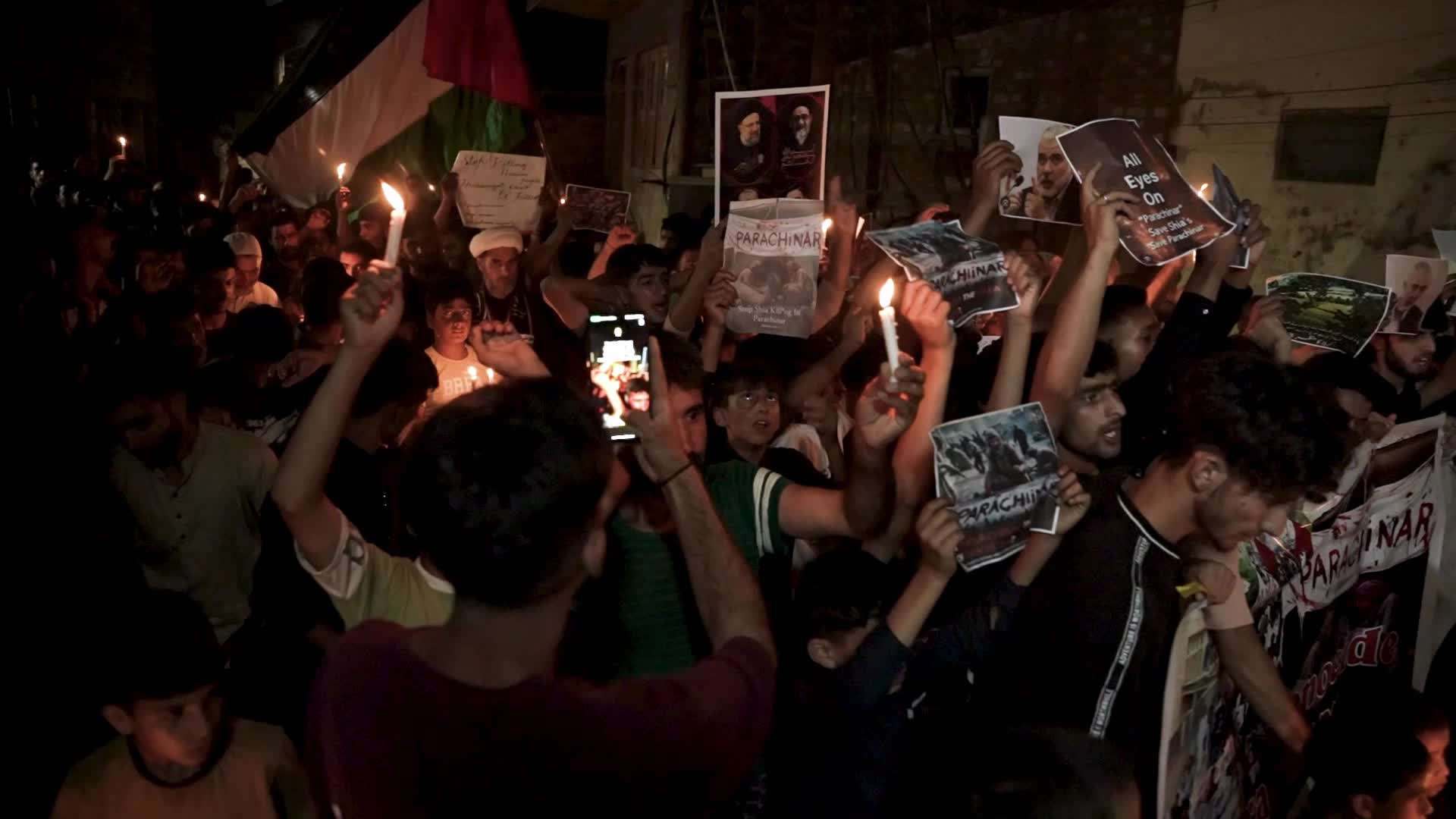 Protests Over Ismail Haniya's Assassination and Targeted Killings in Parachinar's Shia Community in Srinagar, India - 02 Aug 2024