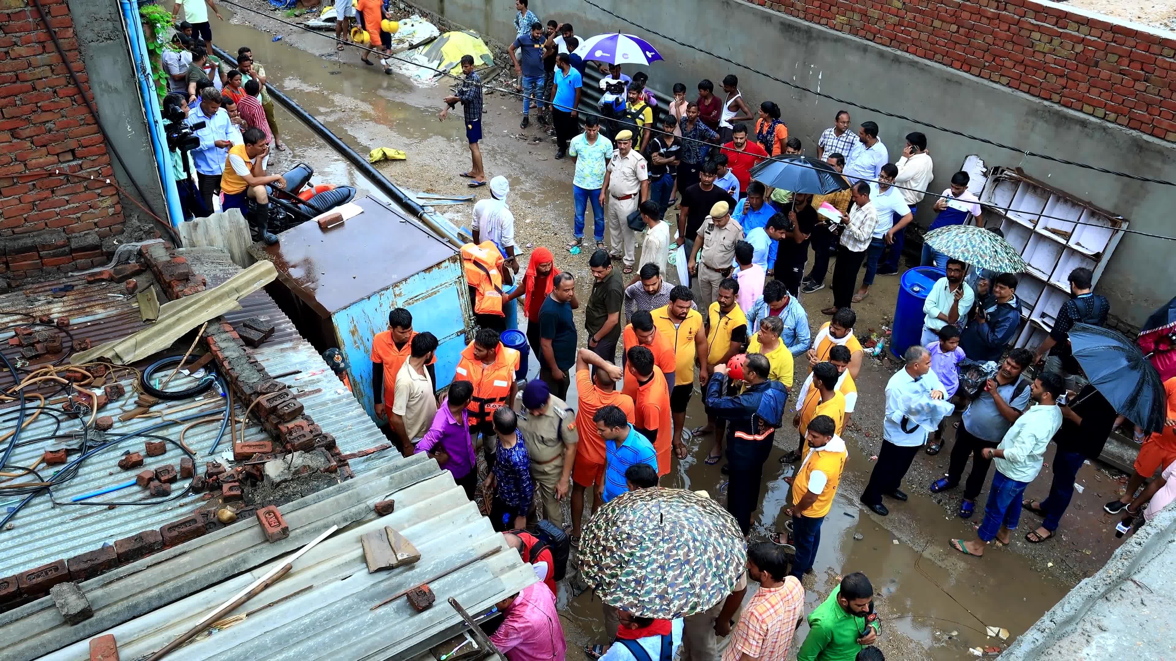 House Basement Flooding In Jaipur 
