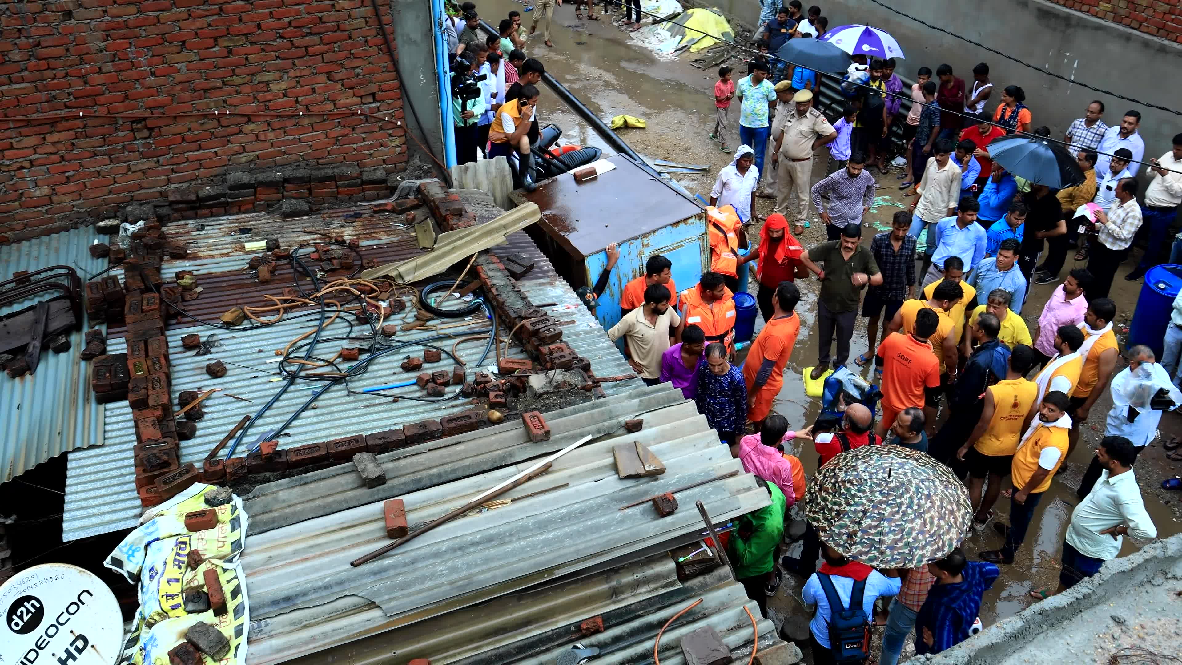 House Basement Flooding In Jaipur 