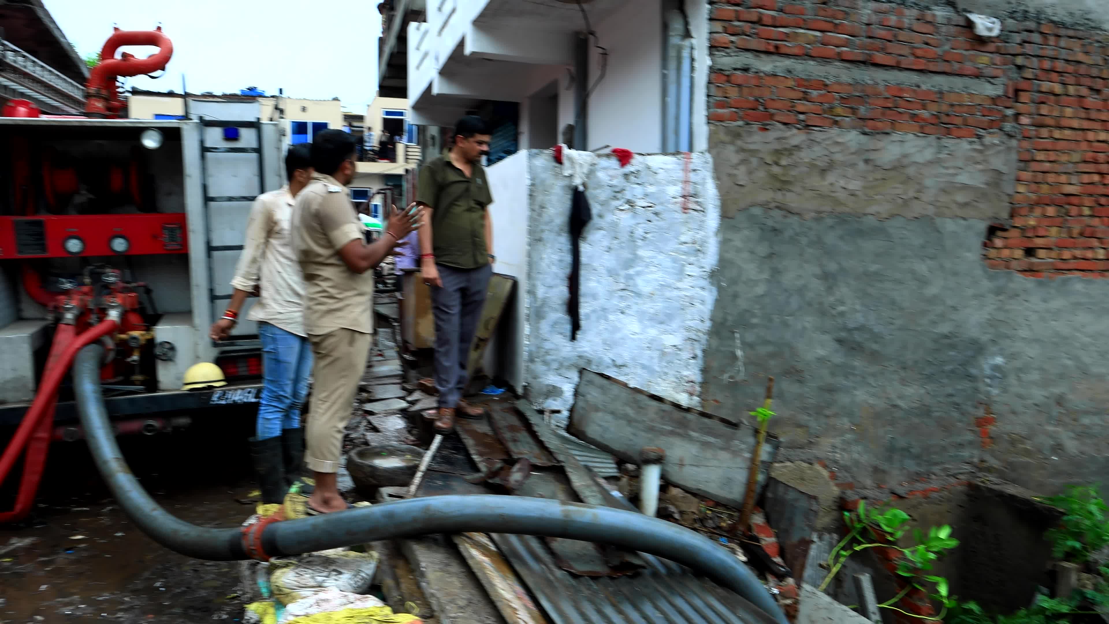 House Basement Flooding In Jaipur 