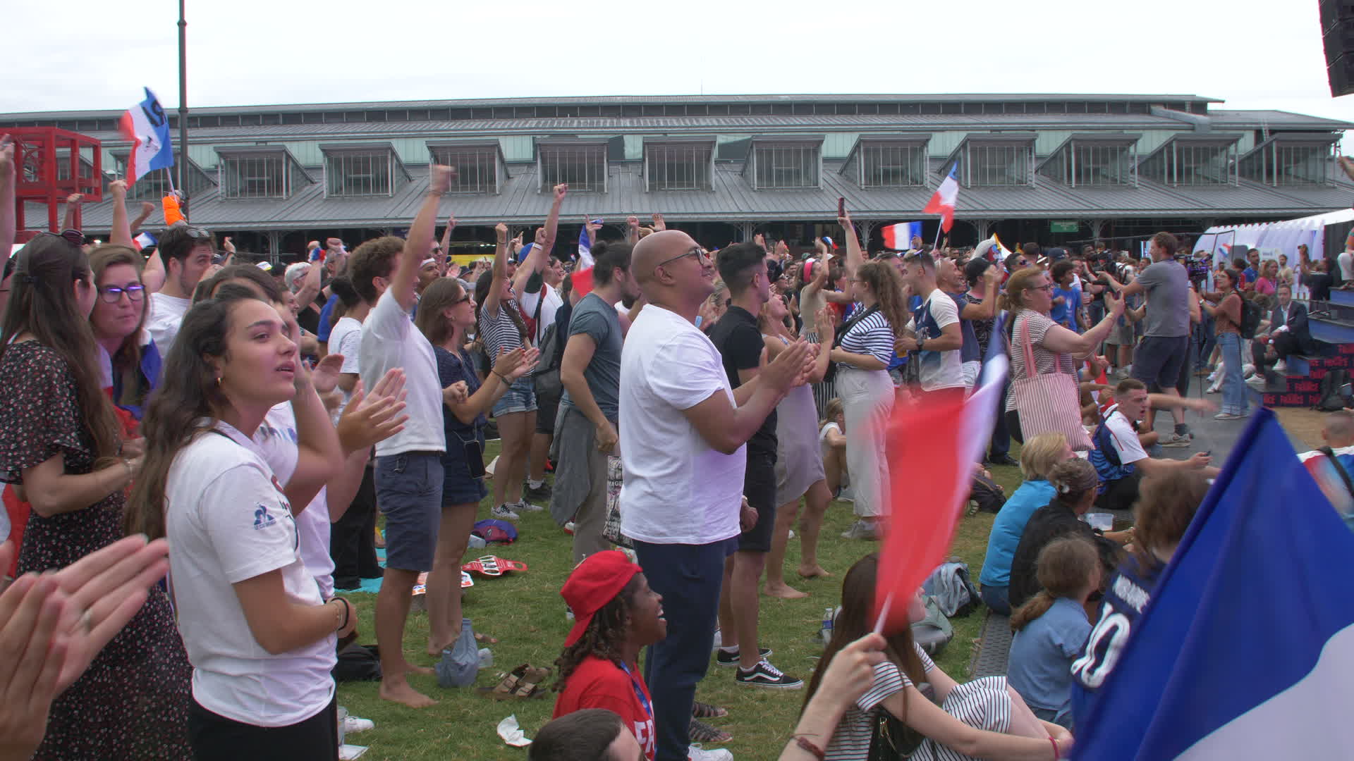 Judo Fans During The 2024 Summer Olympics