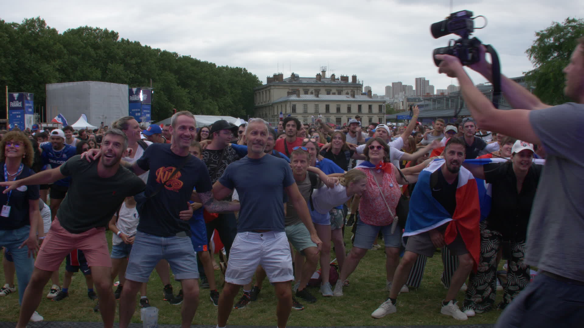 Supporters During The Olympics