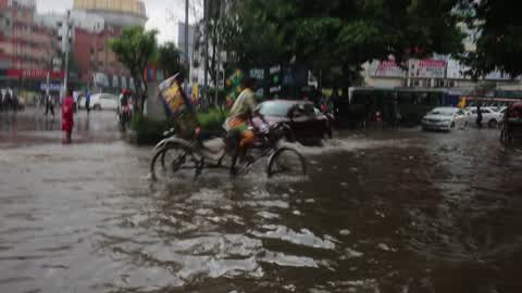 Rain in Dhaka