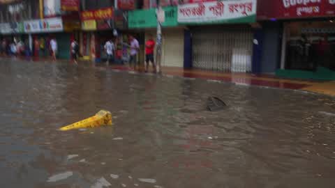 Rain in Dhaka