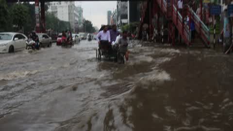 Rain in Dhaka