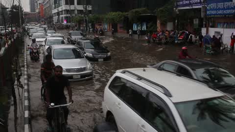Rain in Dhaka