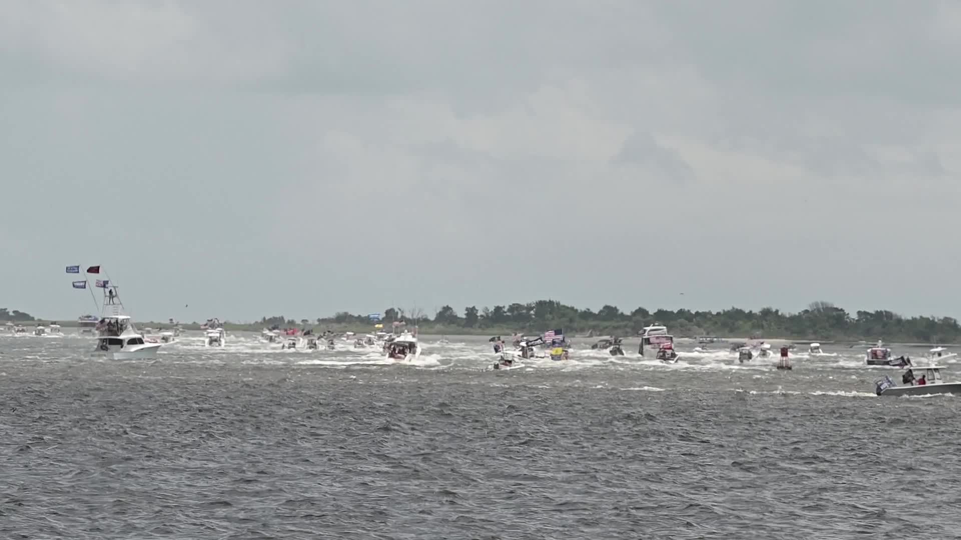 2024 MAGA Boat Parade in Charleston, South Carolina