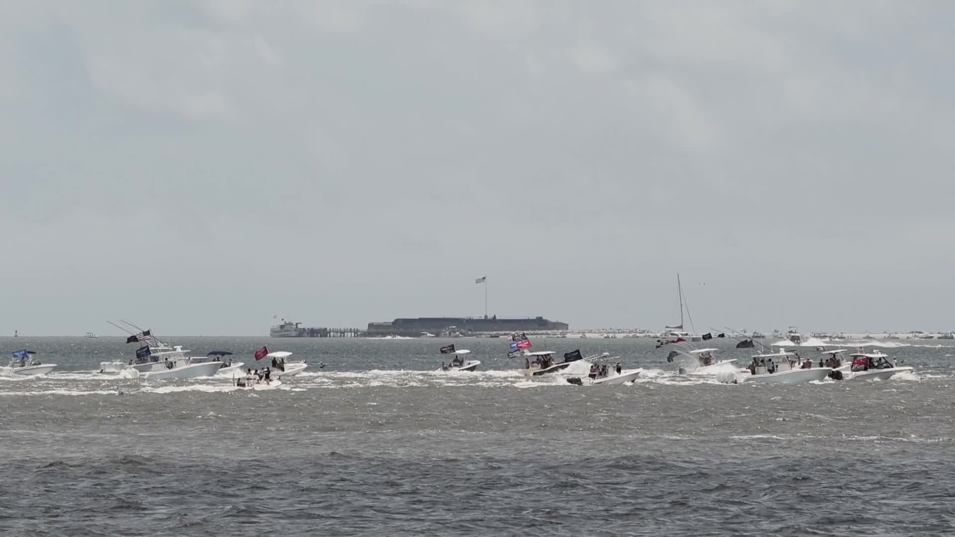 2024 MAGA Boat Parade in Charleston, South Carolina