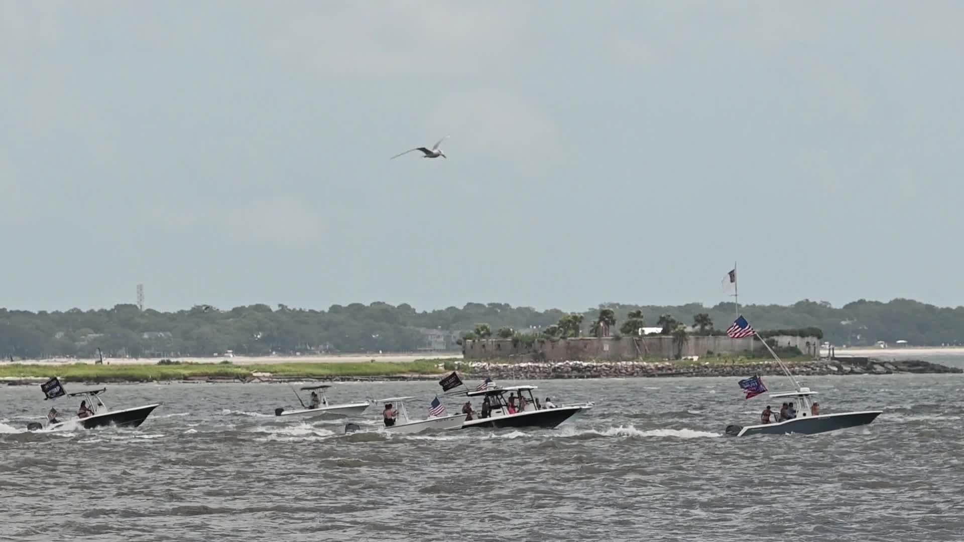 2024 MAGA Boat Parade in Charleston, South Carolina