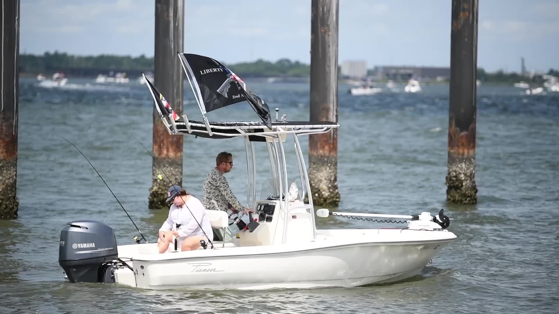 2024 MAGA Boat Parade in Charleston, South Carolina