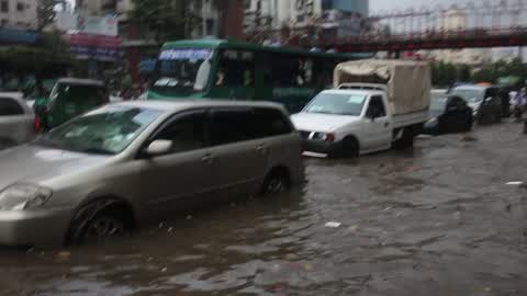Rain in Dhaka