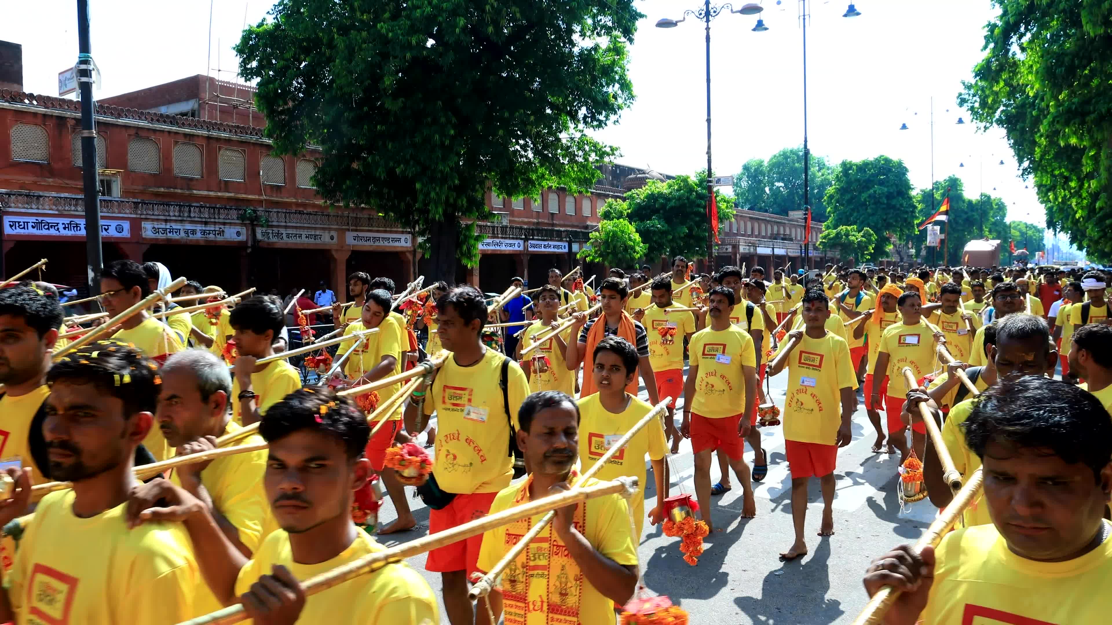 Kanwar Yatra In Jaipur  