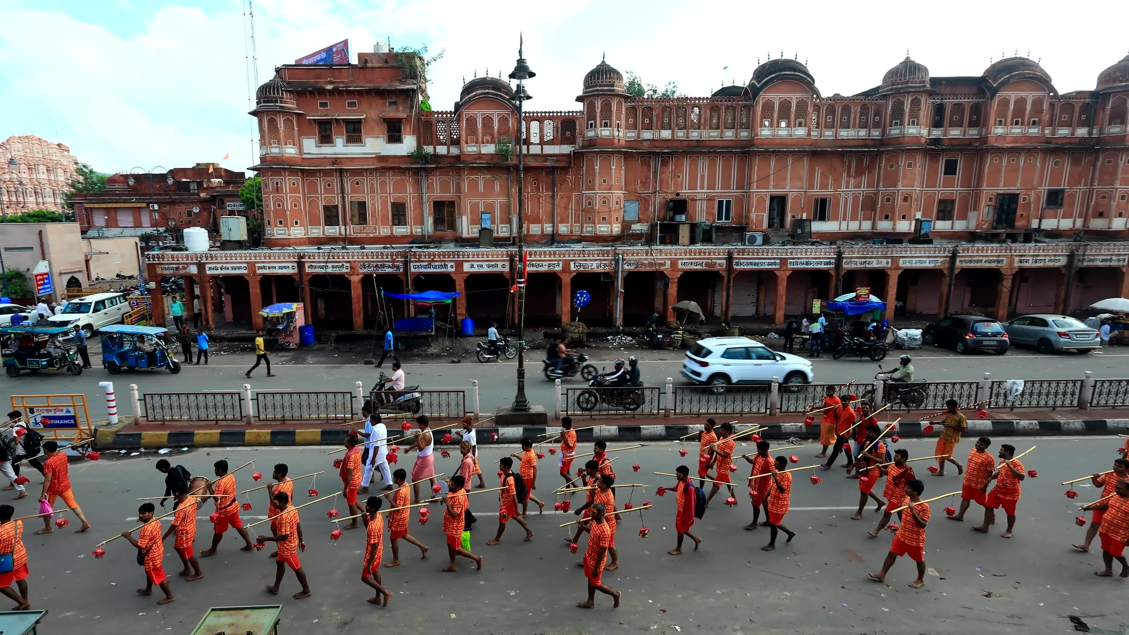Kanwar Yatra In Jaipur  