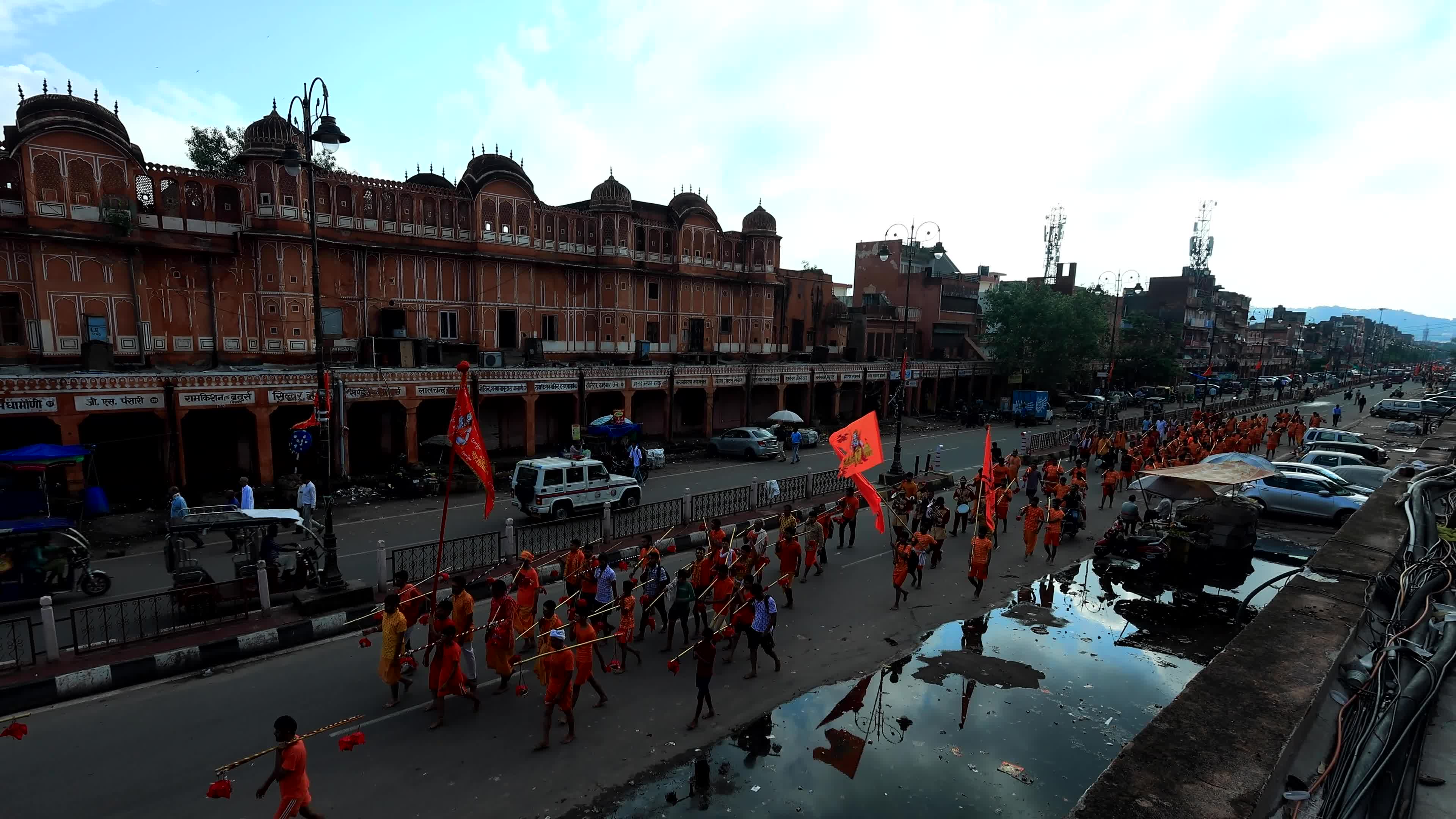 Kanwar Yatra In Jaipur  