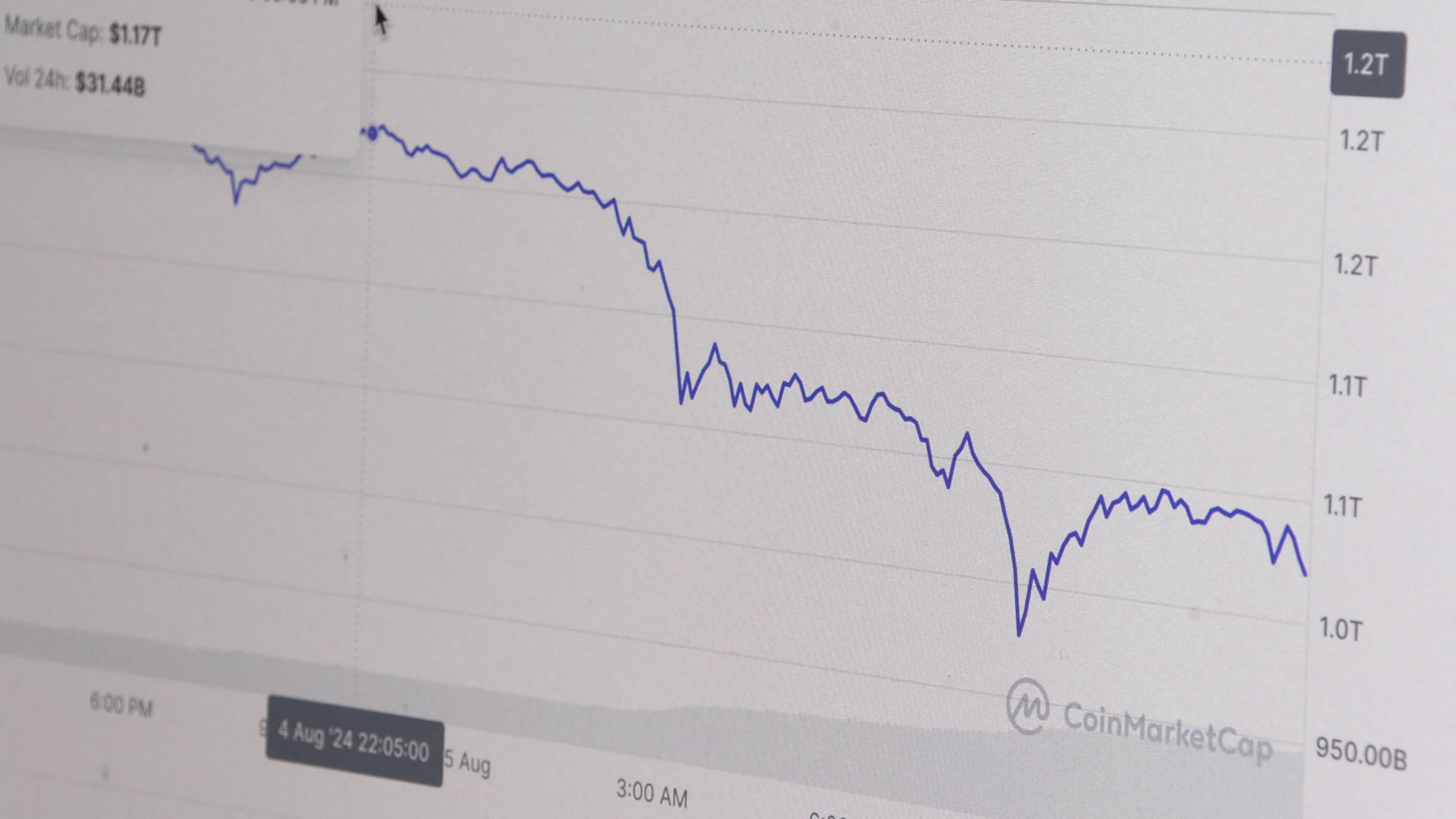 Bitcoin Price Plunges