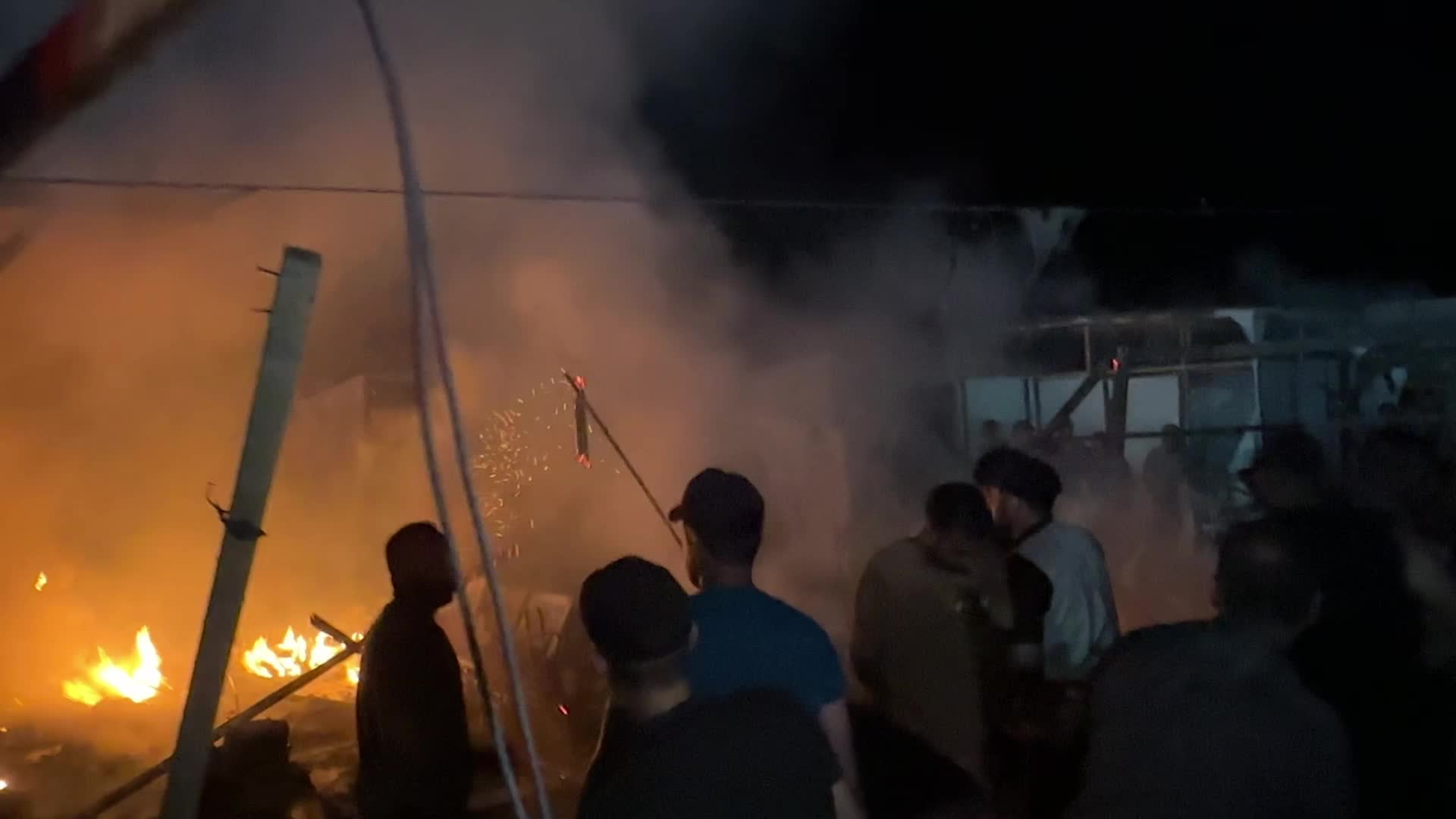 Israeli Airstrike In Gaza, Palestine