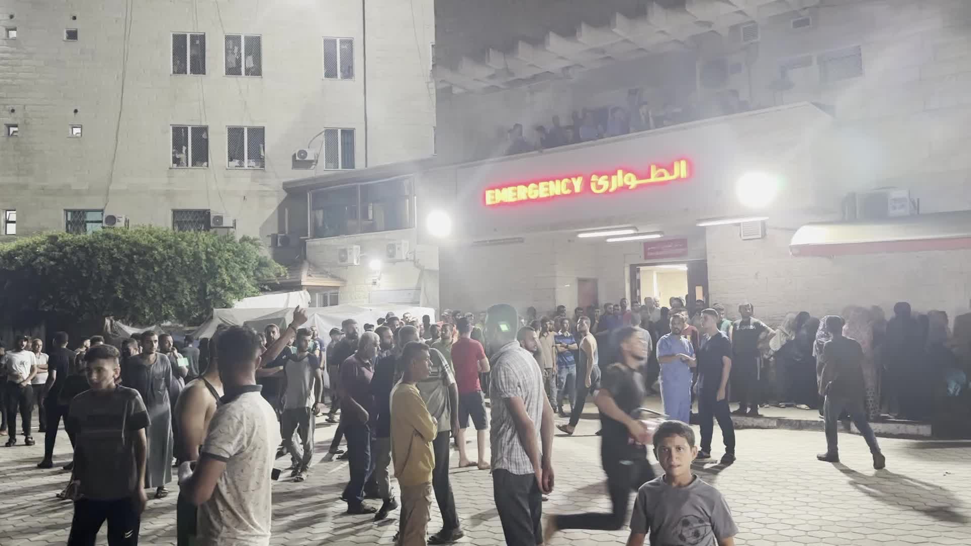 Israeli Airstrike In Gaza, Palestine