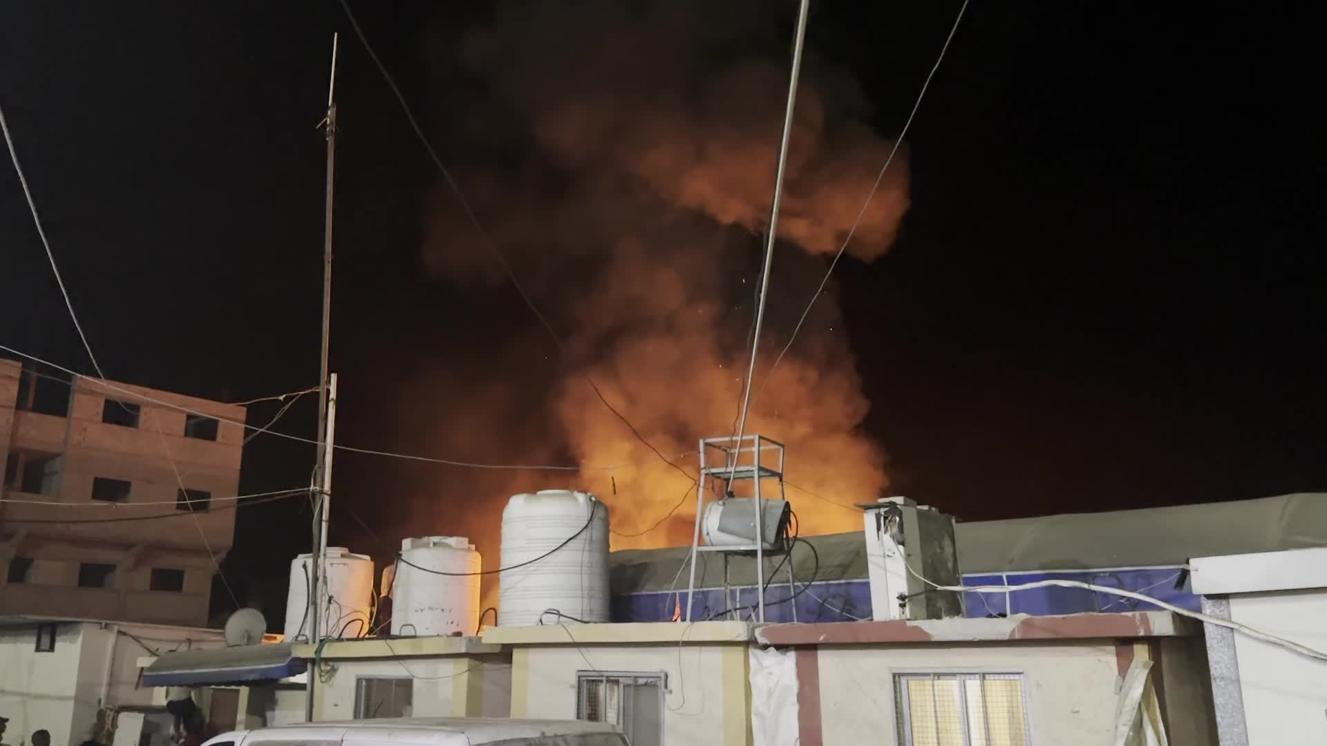 Israeli Airstrike In Gaza, Palestine