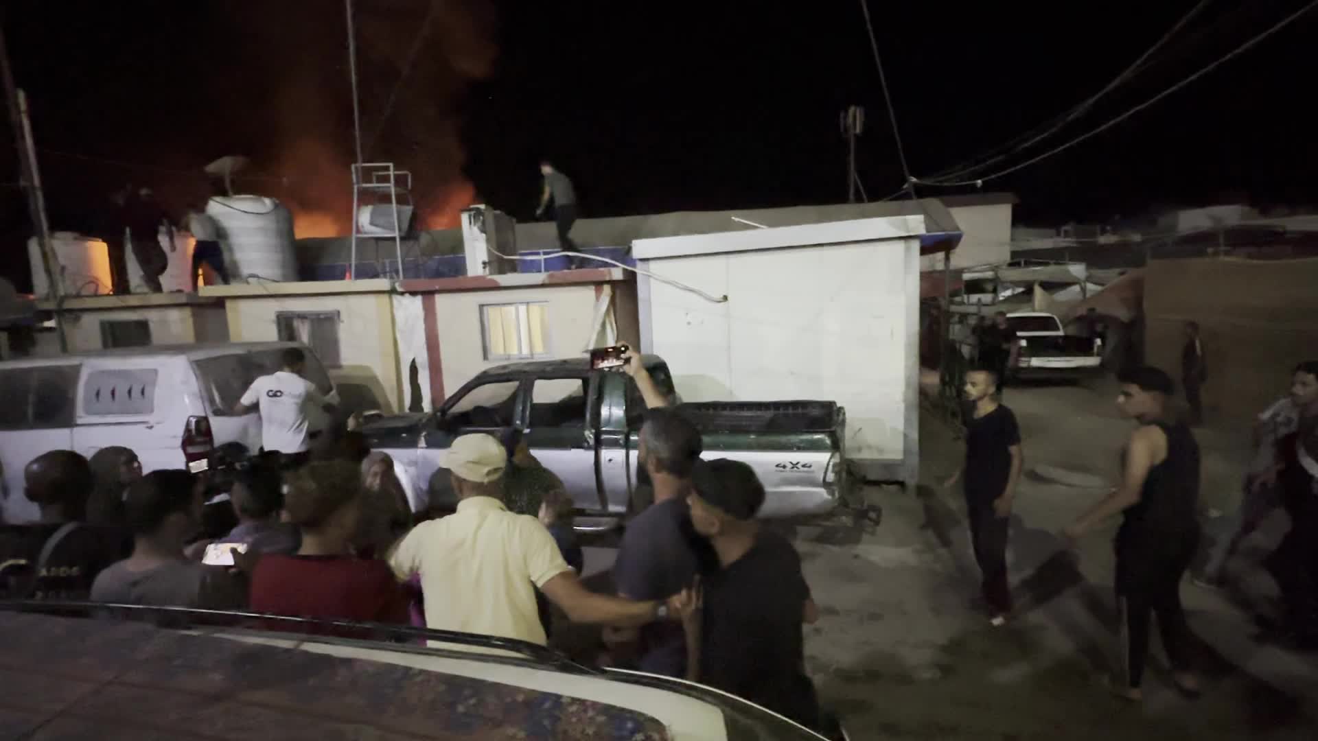 Israeli Airstrike In Gaza, Palestine