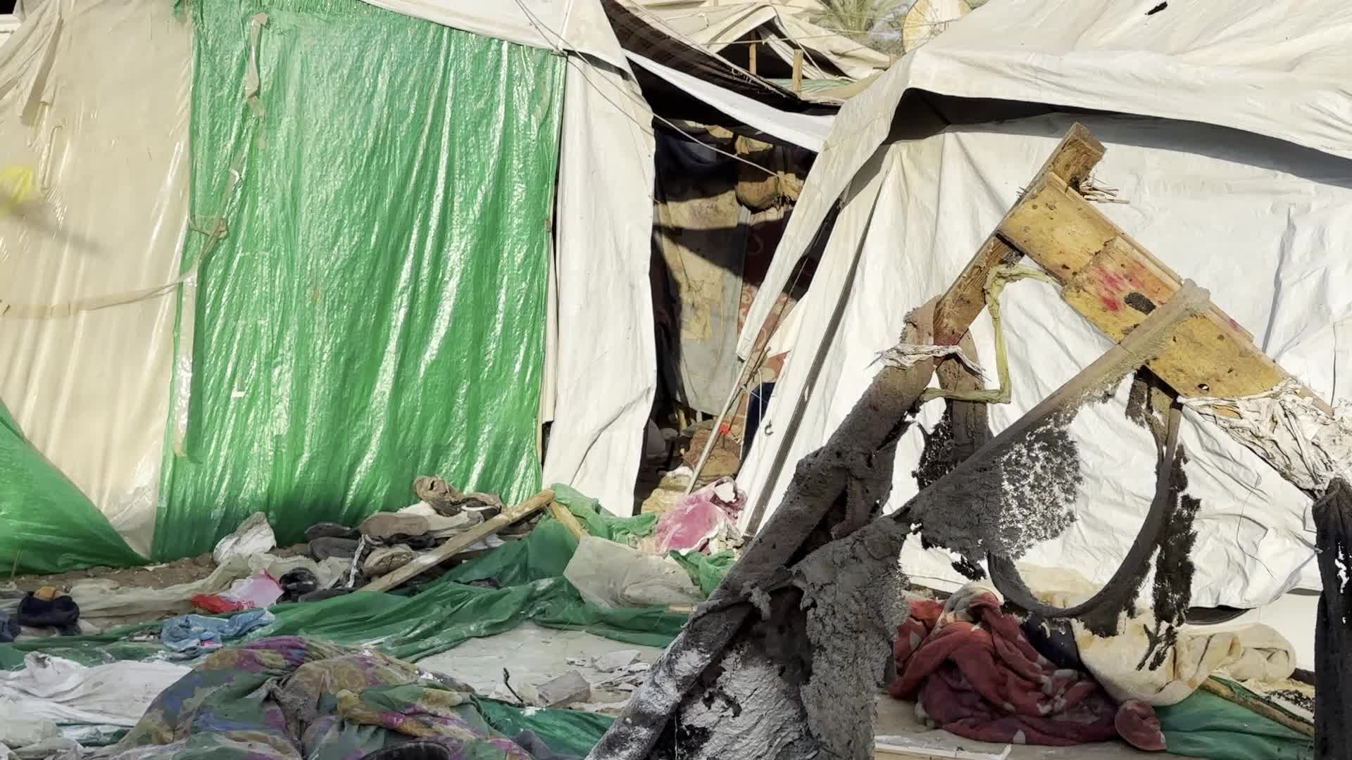 Aftermath of Israeli Airstrike In Gaza, Palestine
