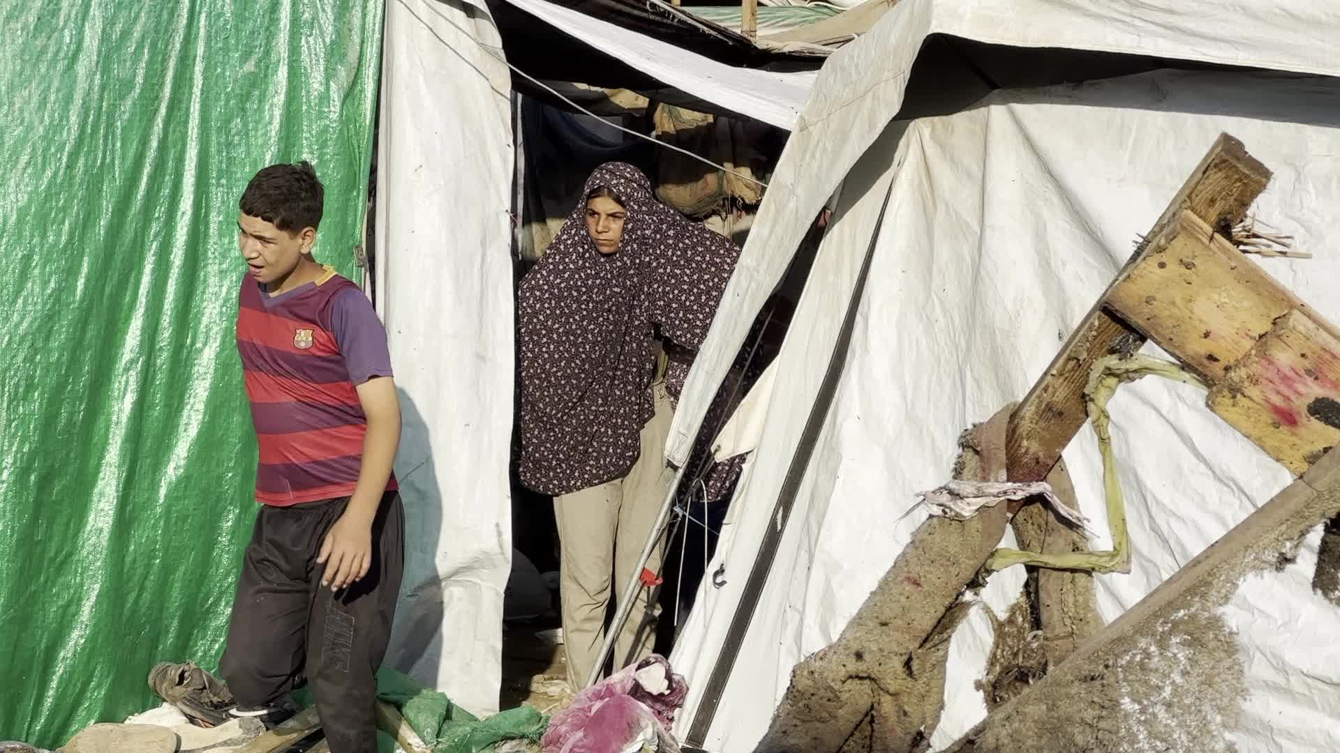 Aftermath of Israeli Airstrike In Gaza, Palestine