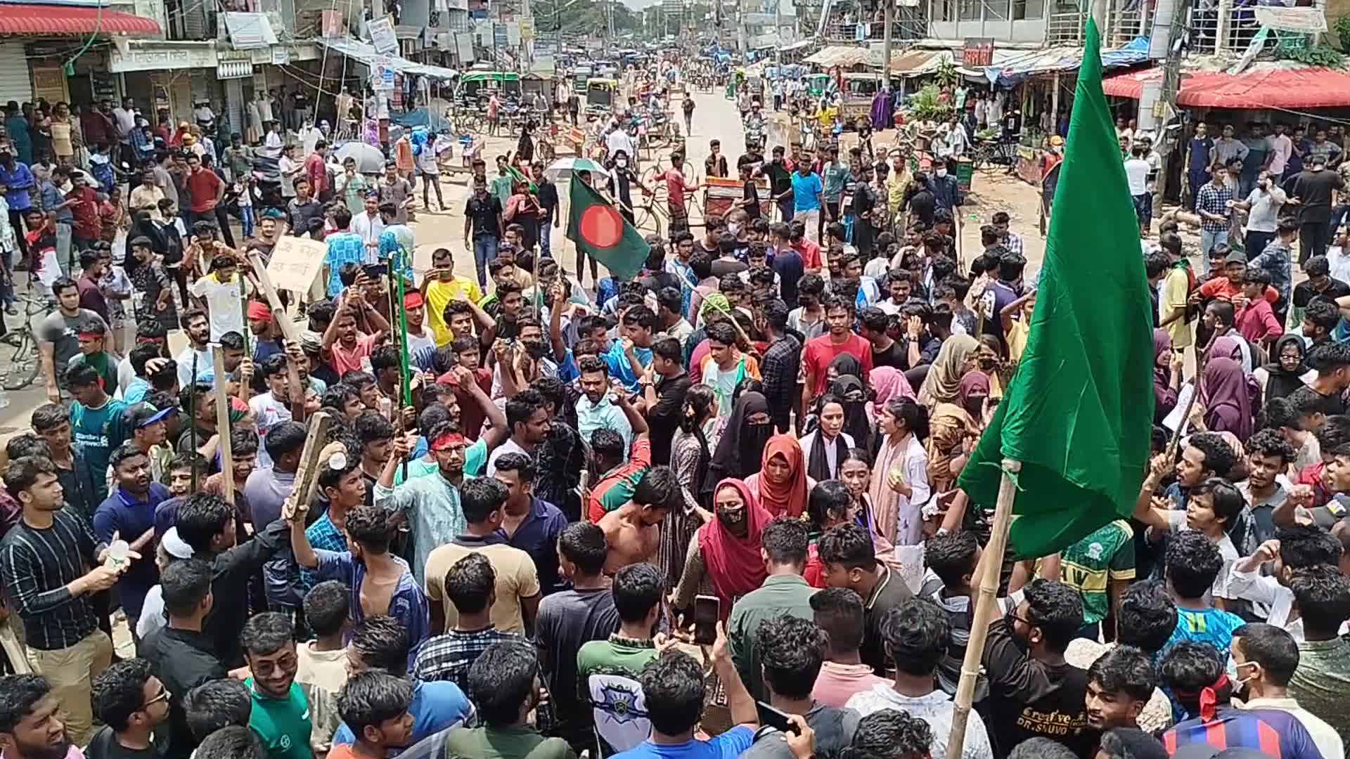 Student Protest in Bangladesh 