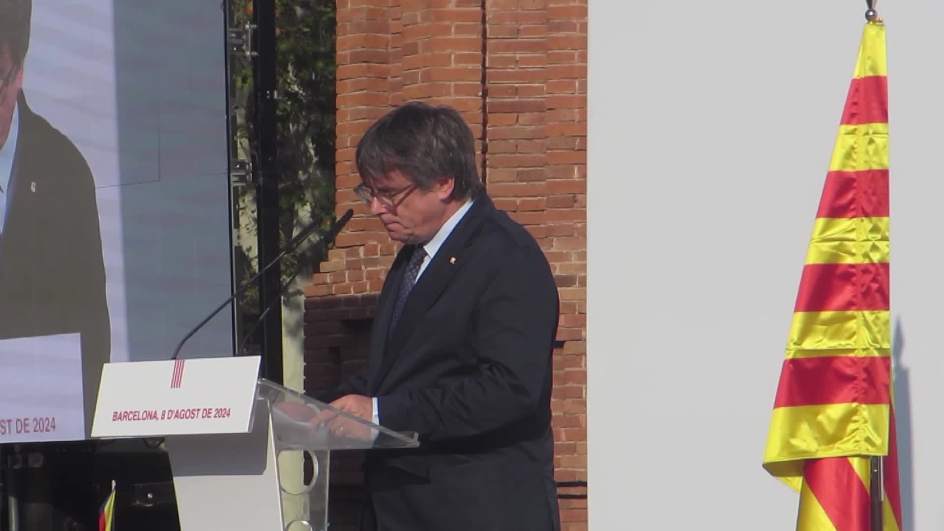 Carles Puigdemont returns to Catalonia after seven years of exile