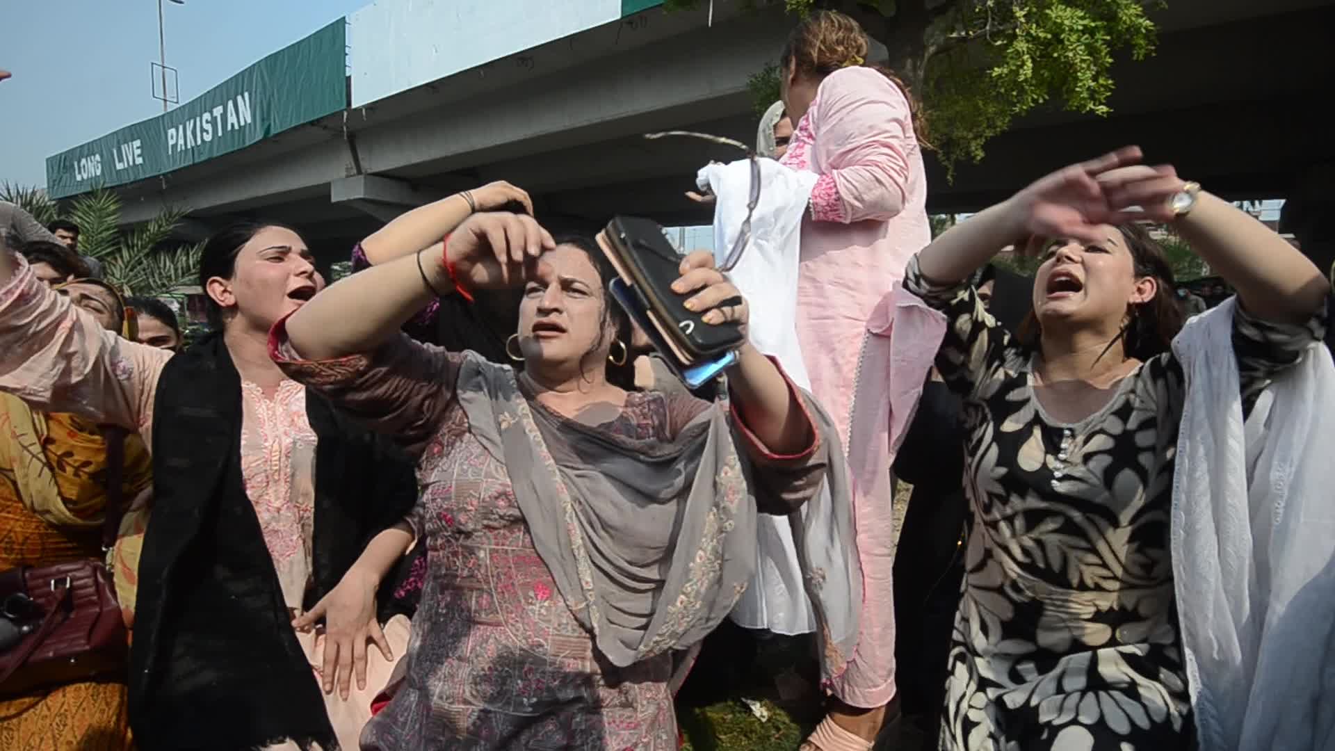 Transgender Community protest in Peshawar 