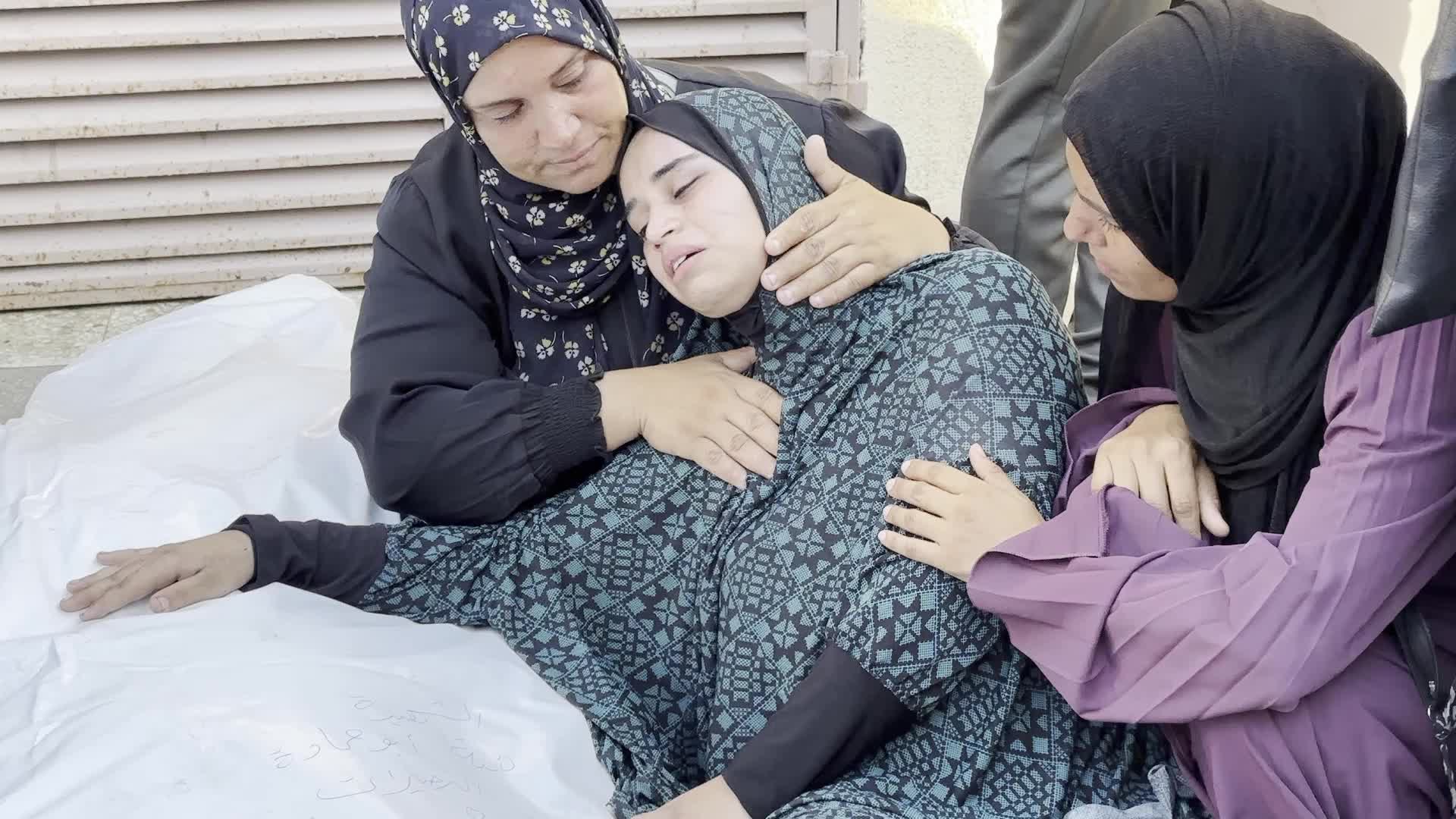 Aftermath of Israeli Airstrike In Gaza, Palestine