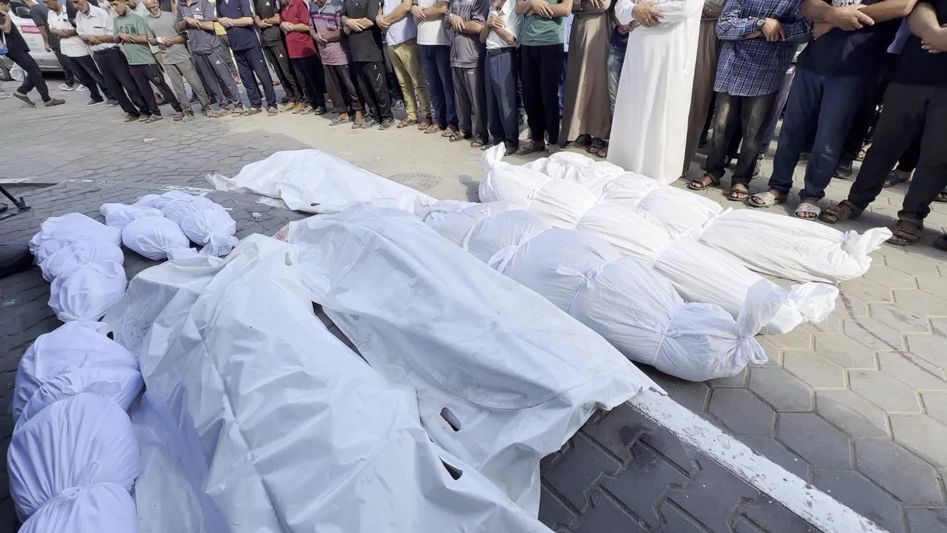 Aftermath of Israeli Airstrike In Gaza, Palestine