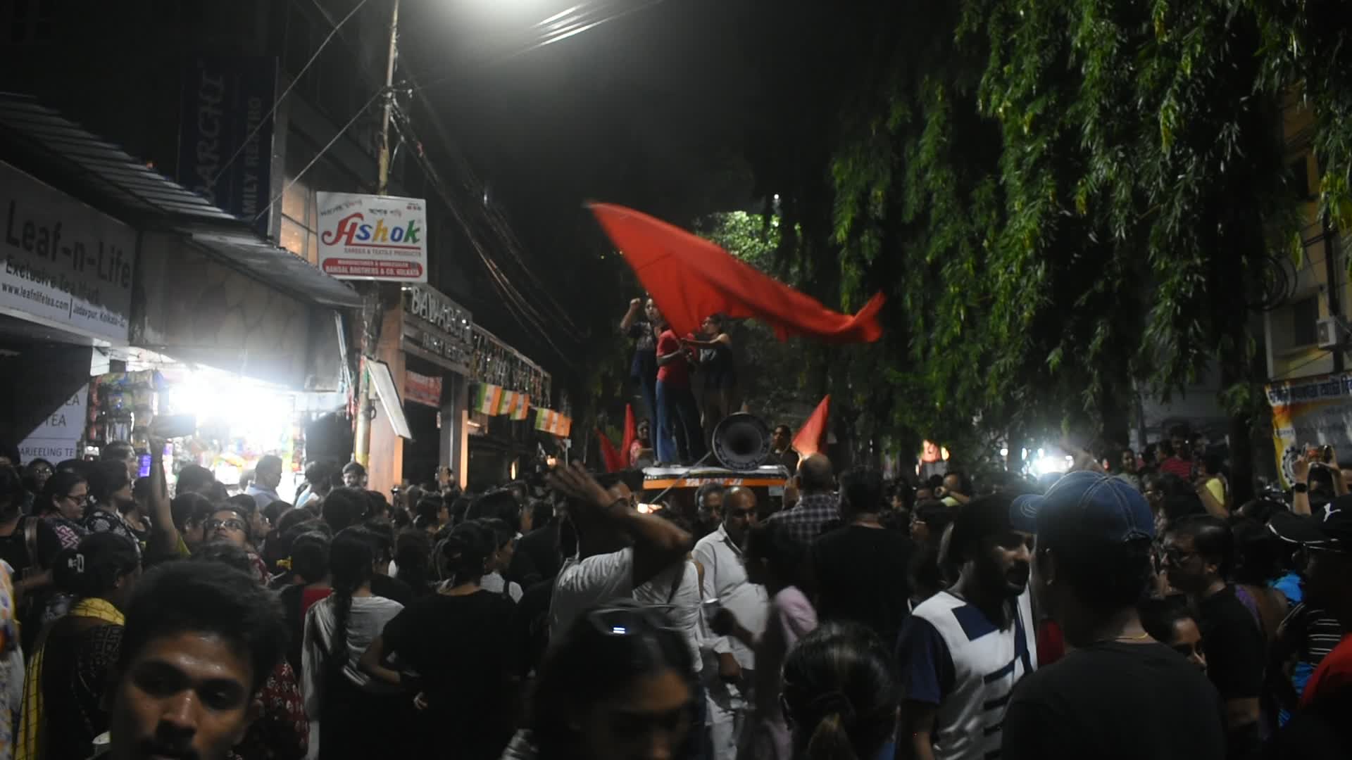 Citizen protest against rape and murder of Doctor in Kolkata on the eve of 78th Indian Independence day.