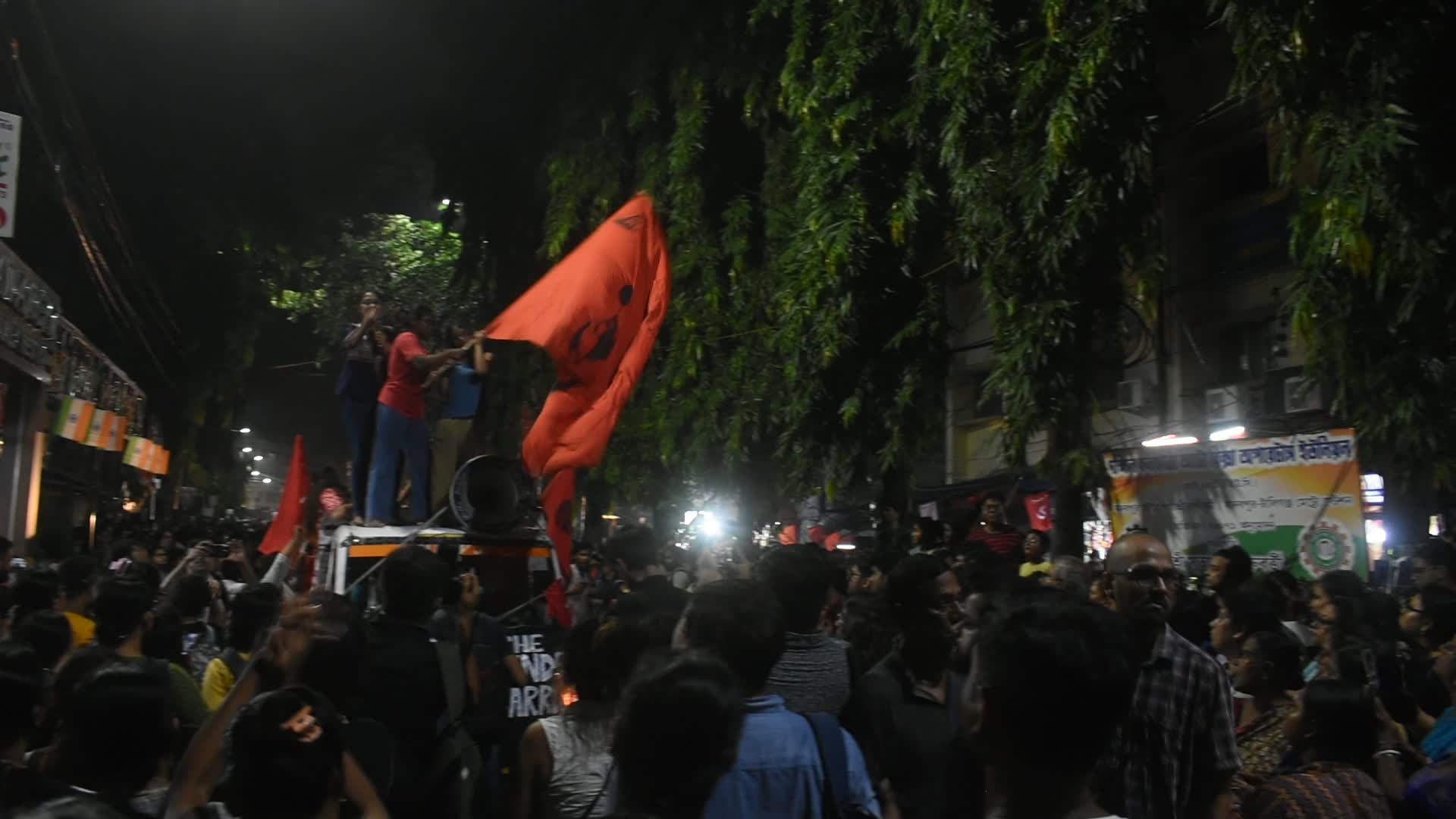 Citizen protest against rape and murder of Doctor in Kolkata on the eve of 78th Indian Independence day.