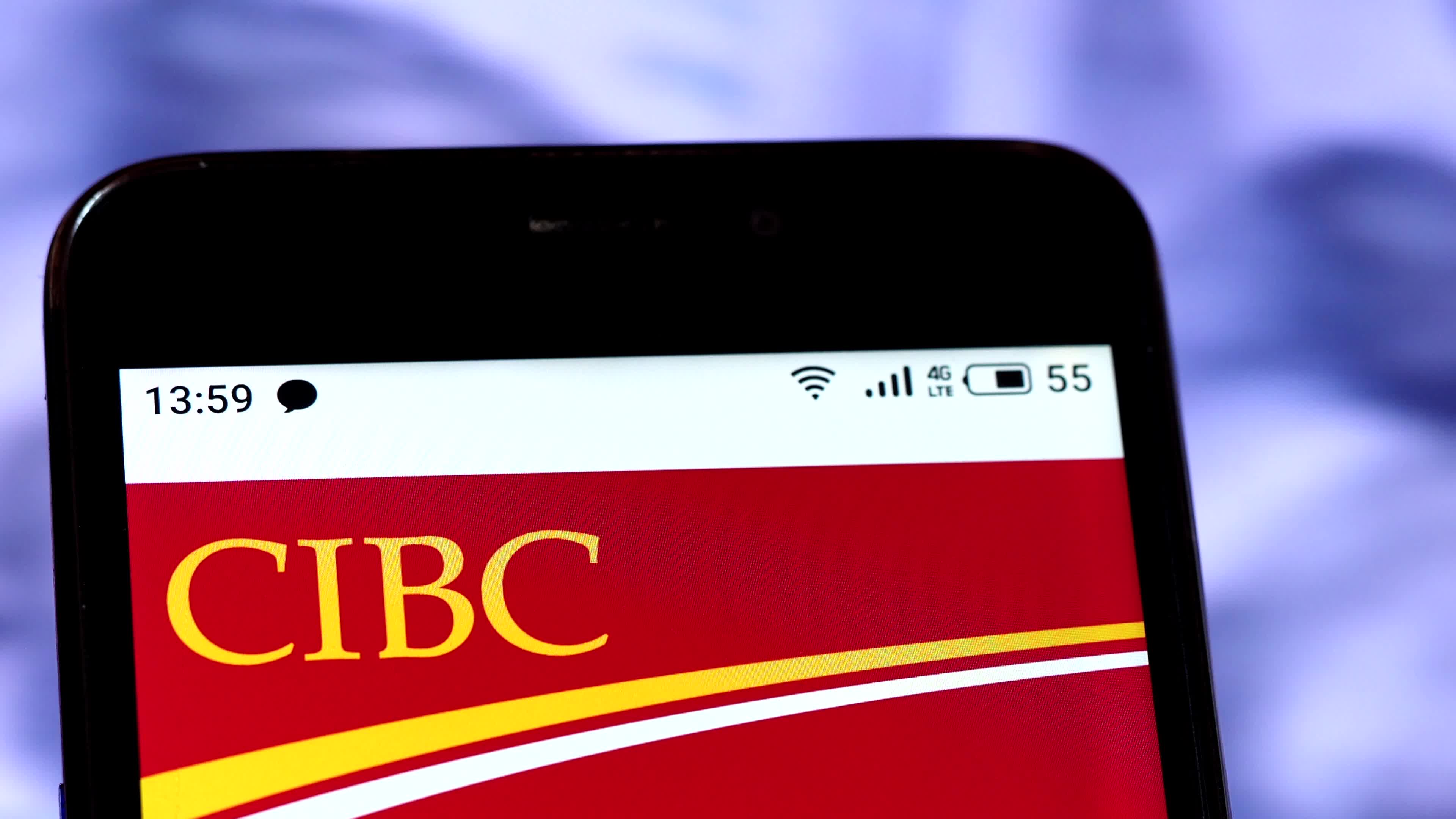 Video illustration the logo of Canadian Imperial Bank of Commerce