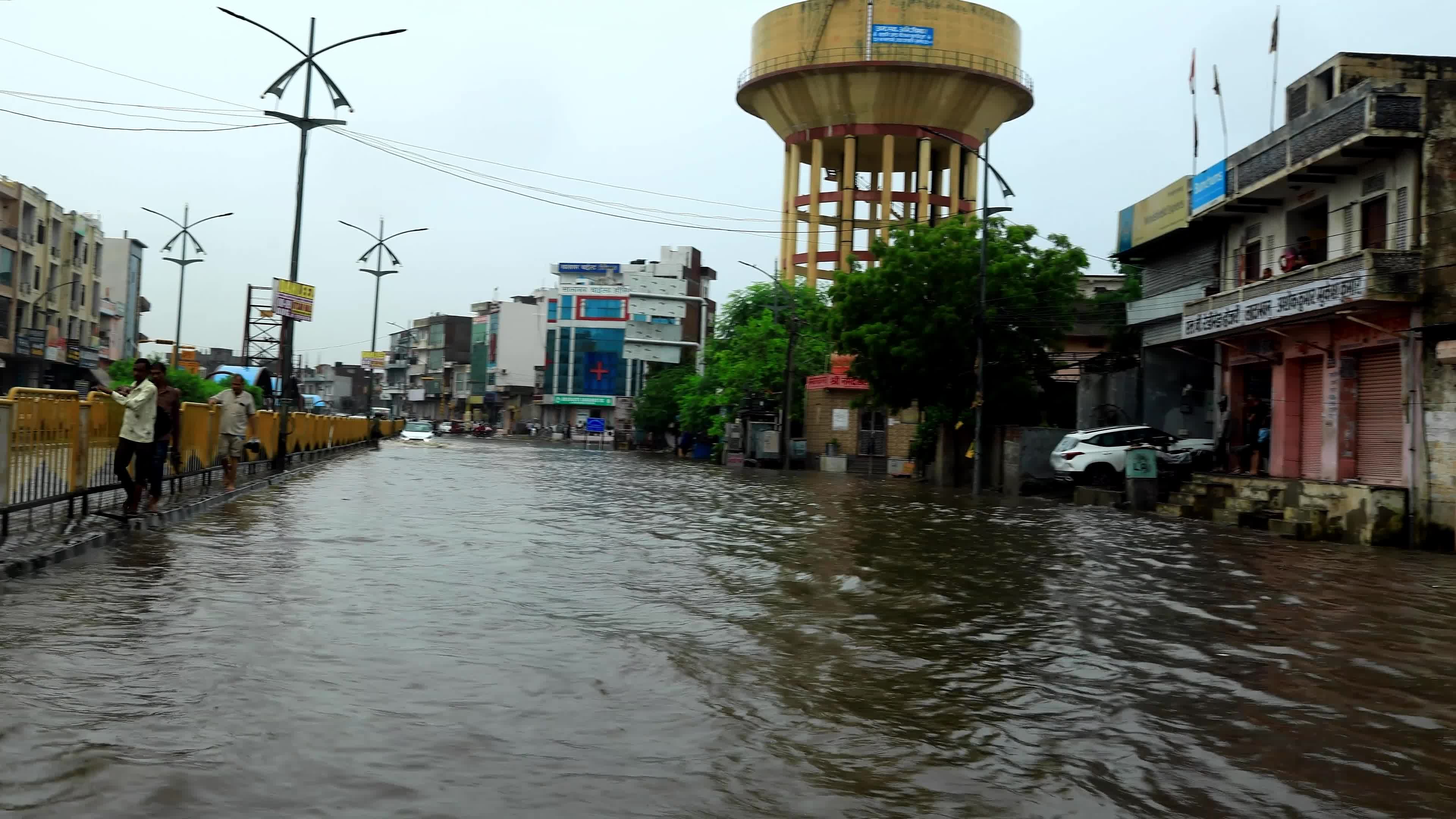 Waterlogging During Rain In Jaipur 