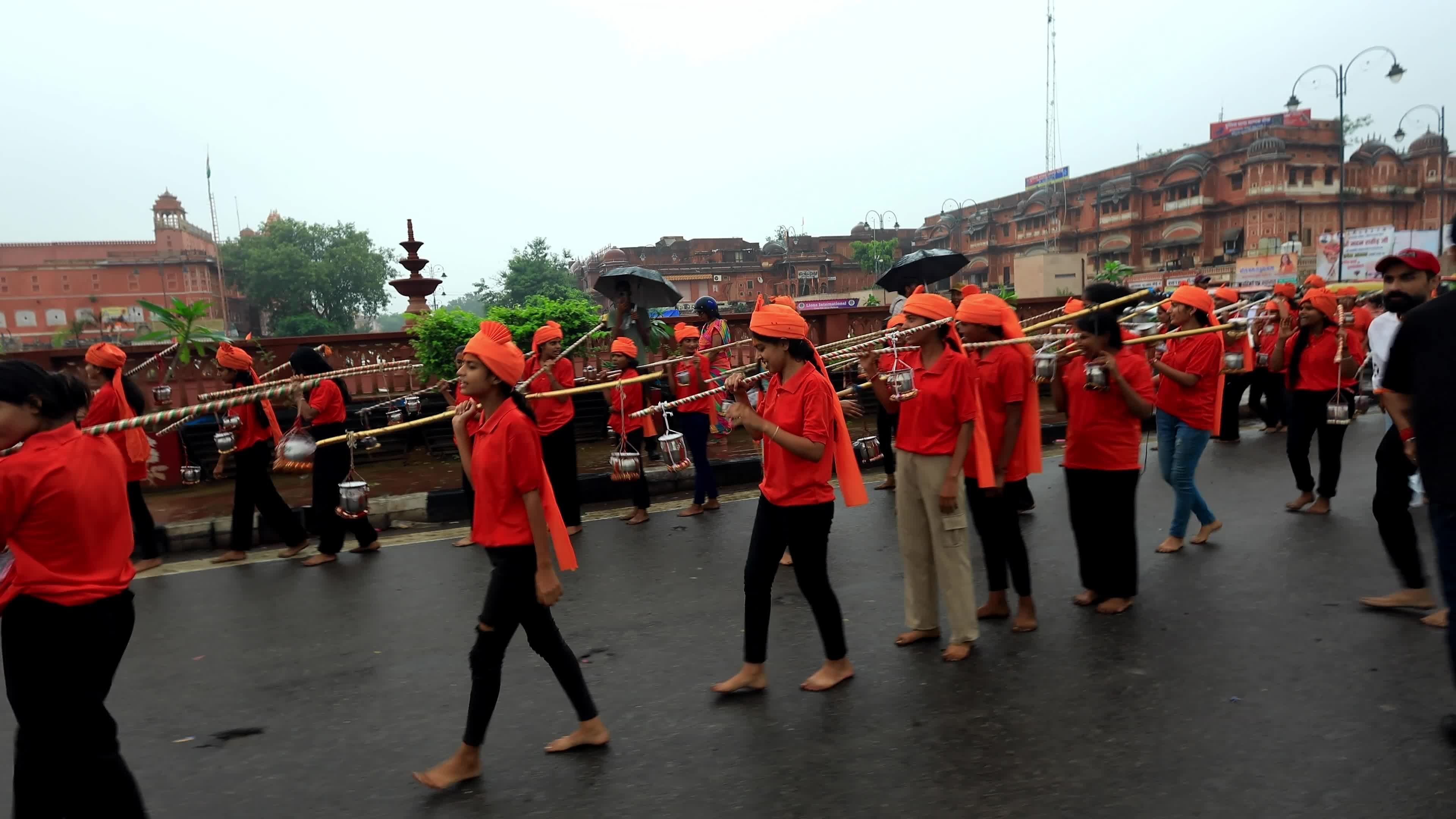 Kanwar Yatra In Jaipur