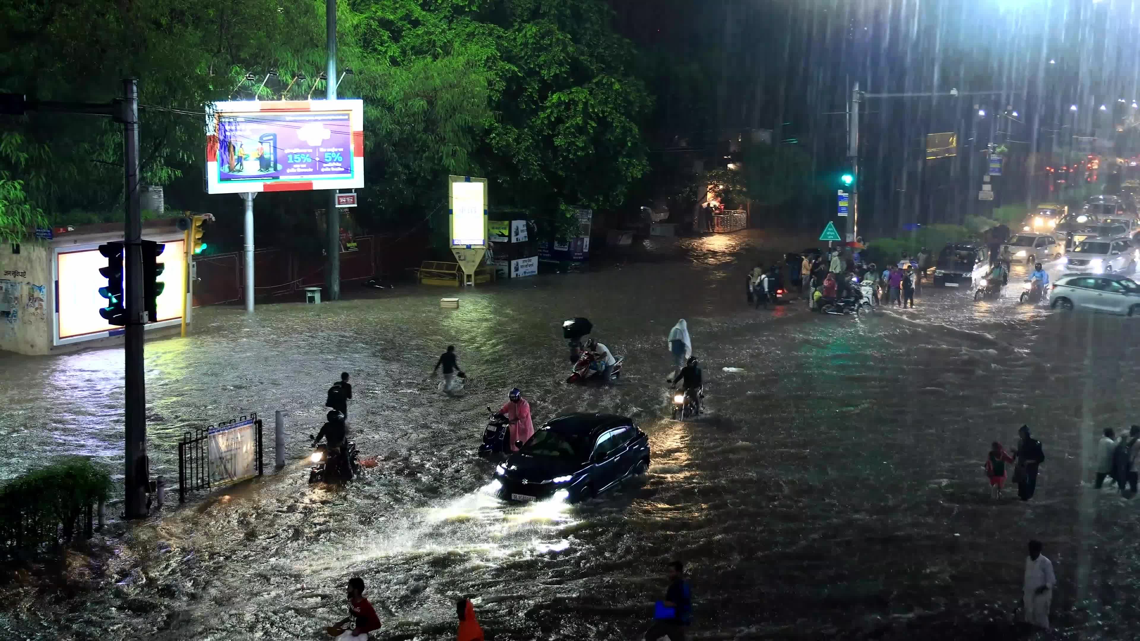 Heavy Rain in Jaipur 