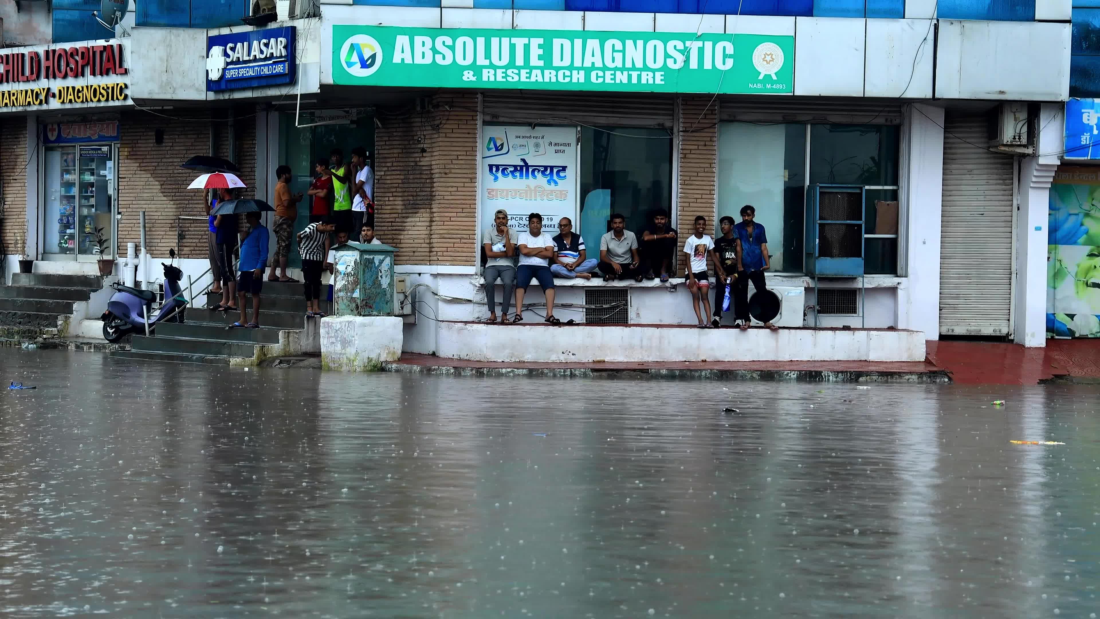 Waterlogging During Rain In Jaipur 