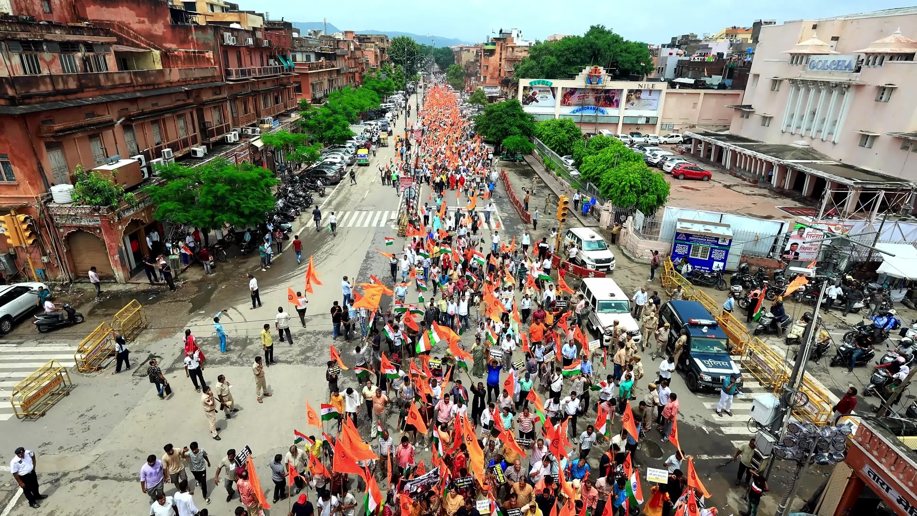 Protest Over Violence Against Hindus In Bangladesh