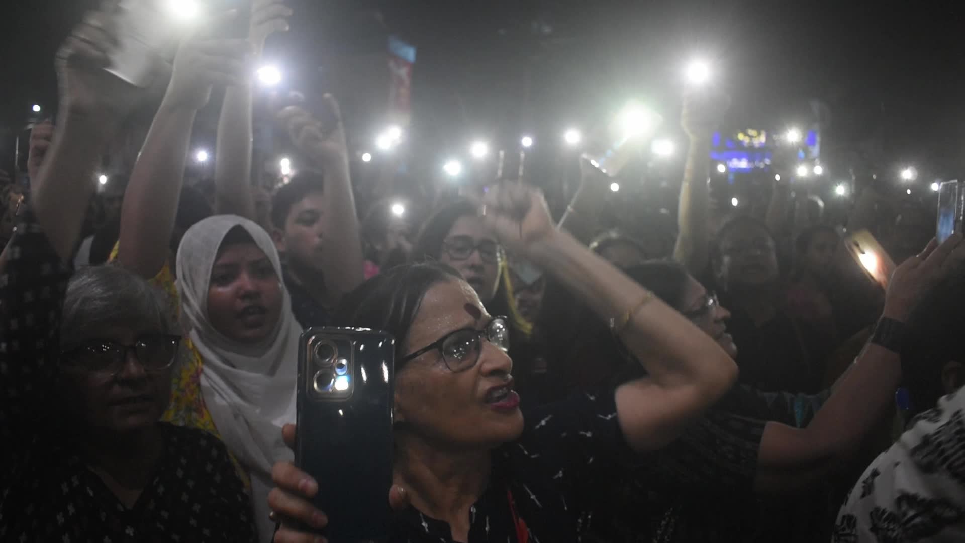 Mass protest for Rape And Murder Of A PGT Women Doctor In Kolkata, India