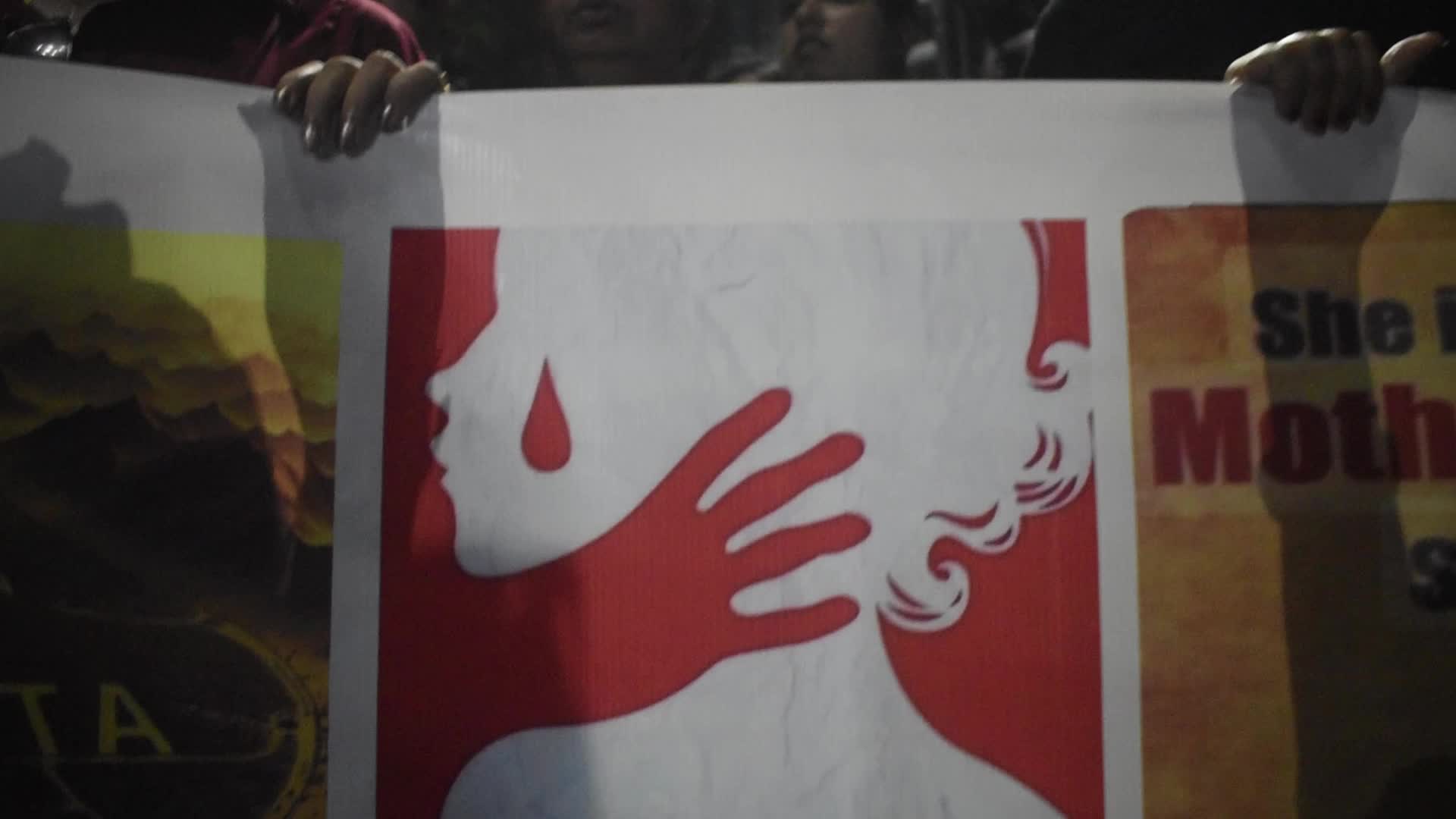 Mass protest for Rape And Murder Of A PGT Women Doctor In Kolkata, India