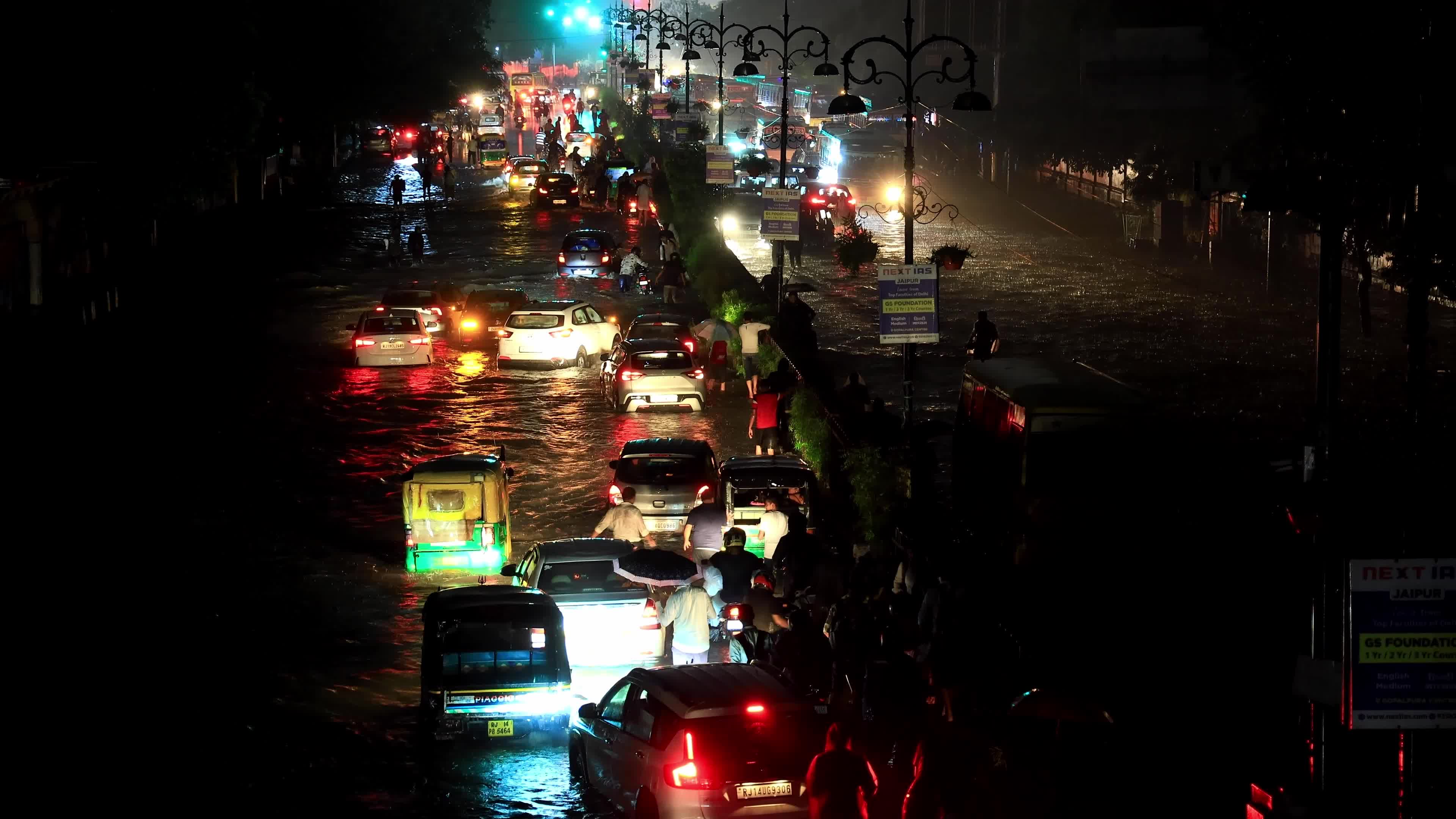 Heavy Rain in Jaipur 